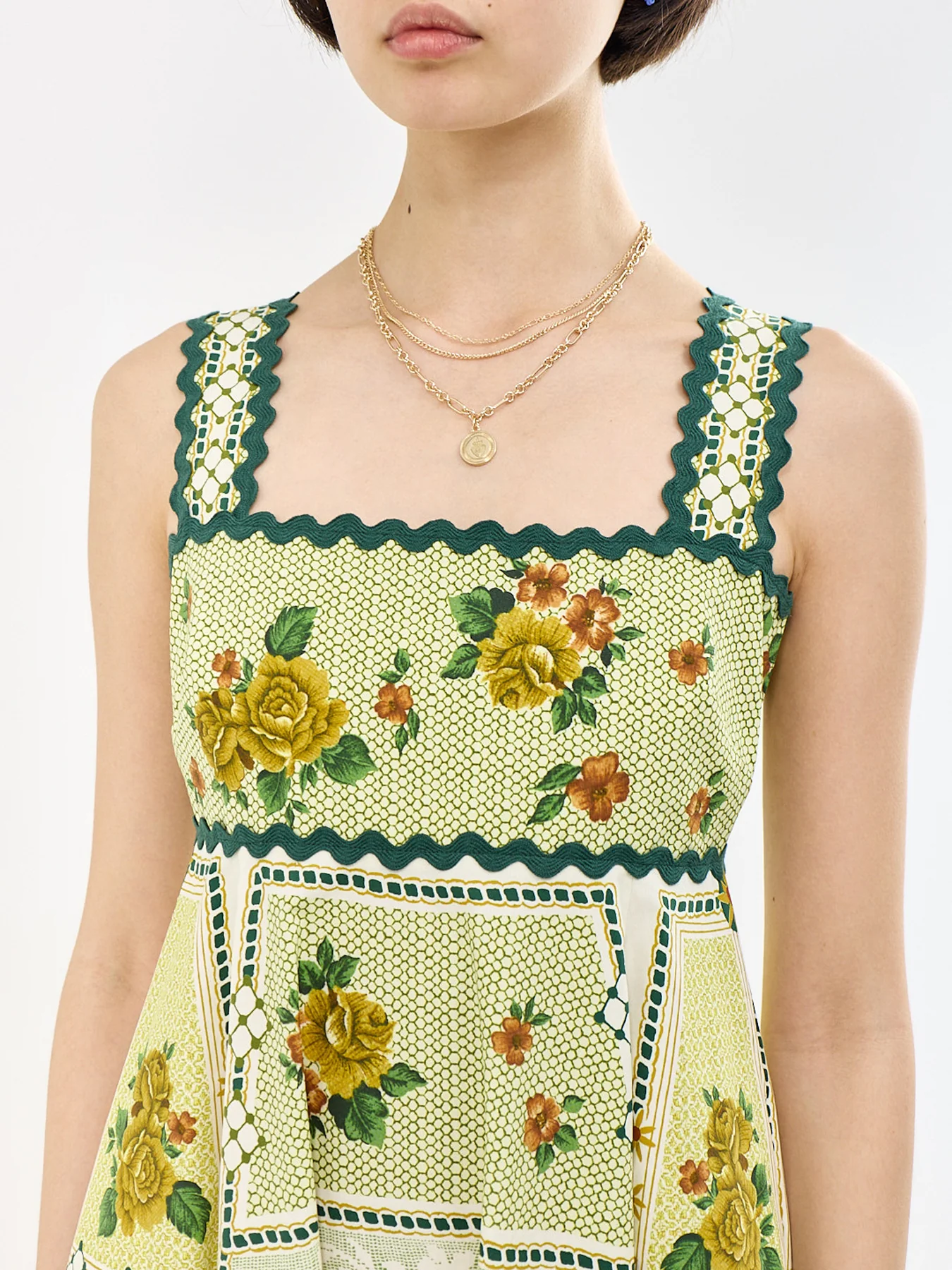 Dixie Summer Dress Green - Image 3