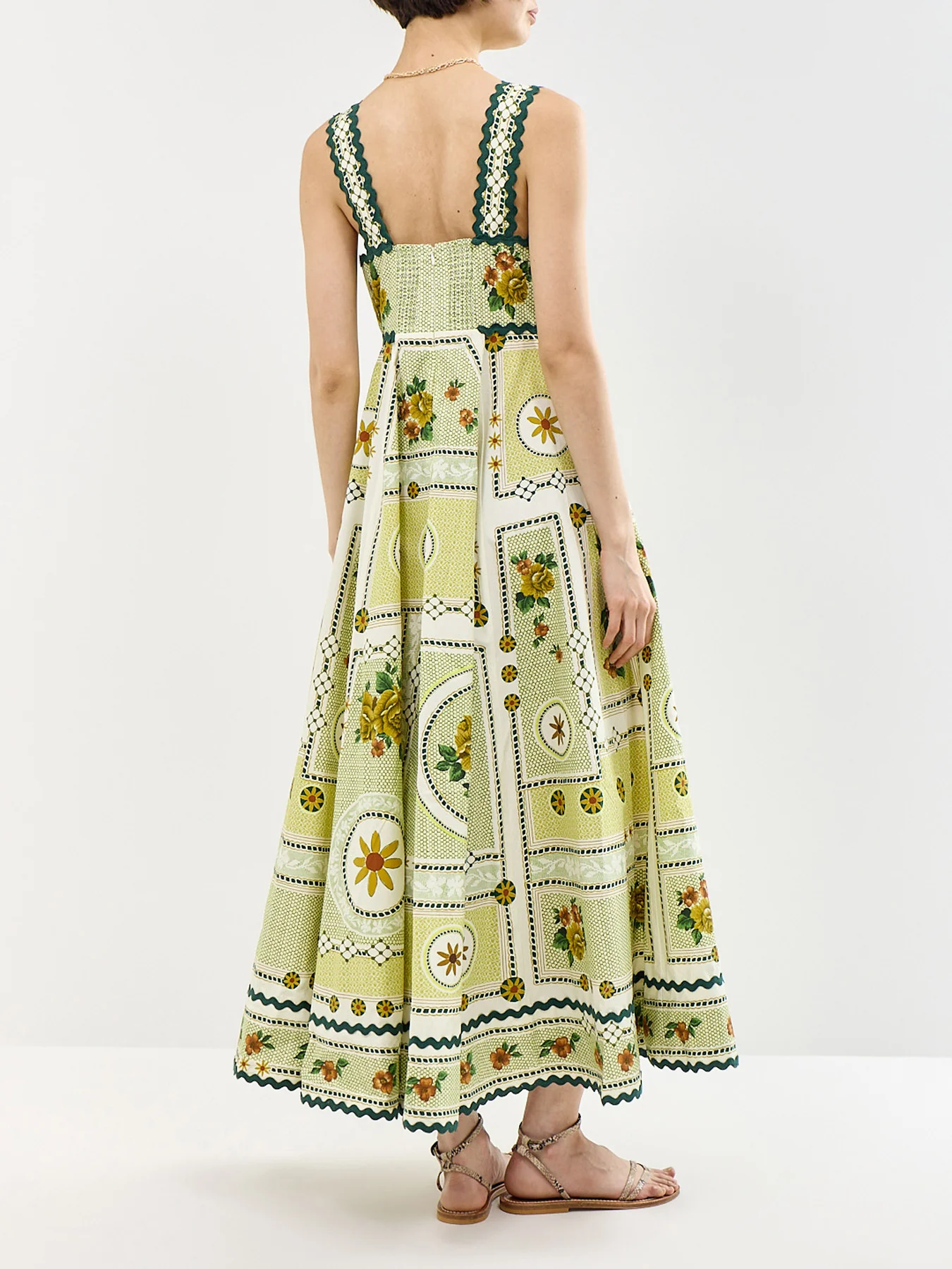 Dixie Summer Dress Green - Image 5