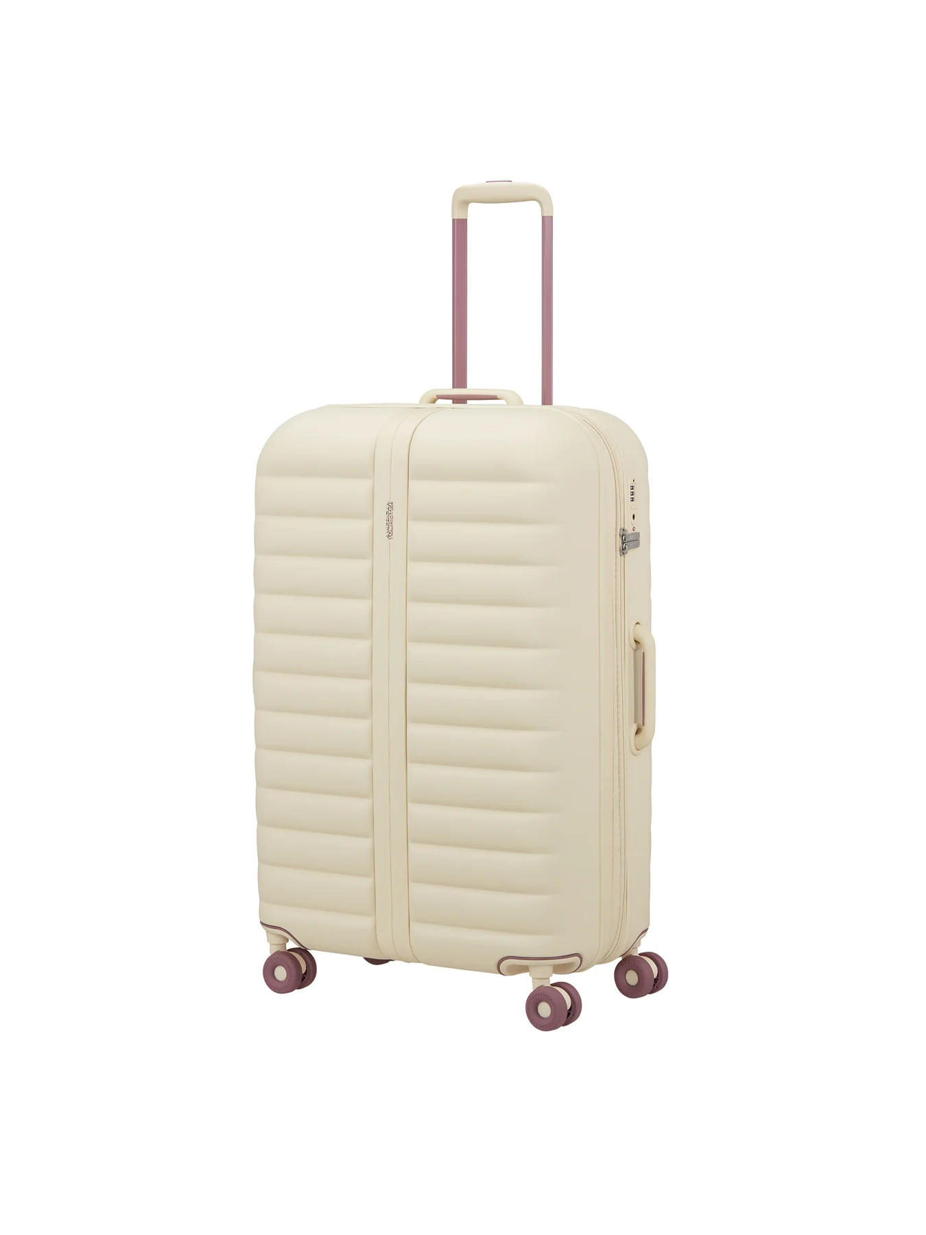 NeoVibe Spinner Suitcase 78cm Beige - Image 2