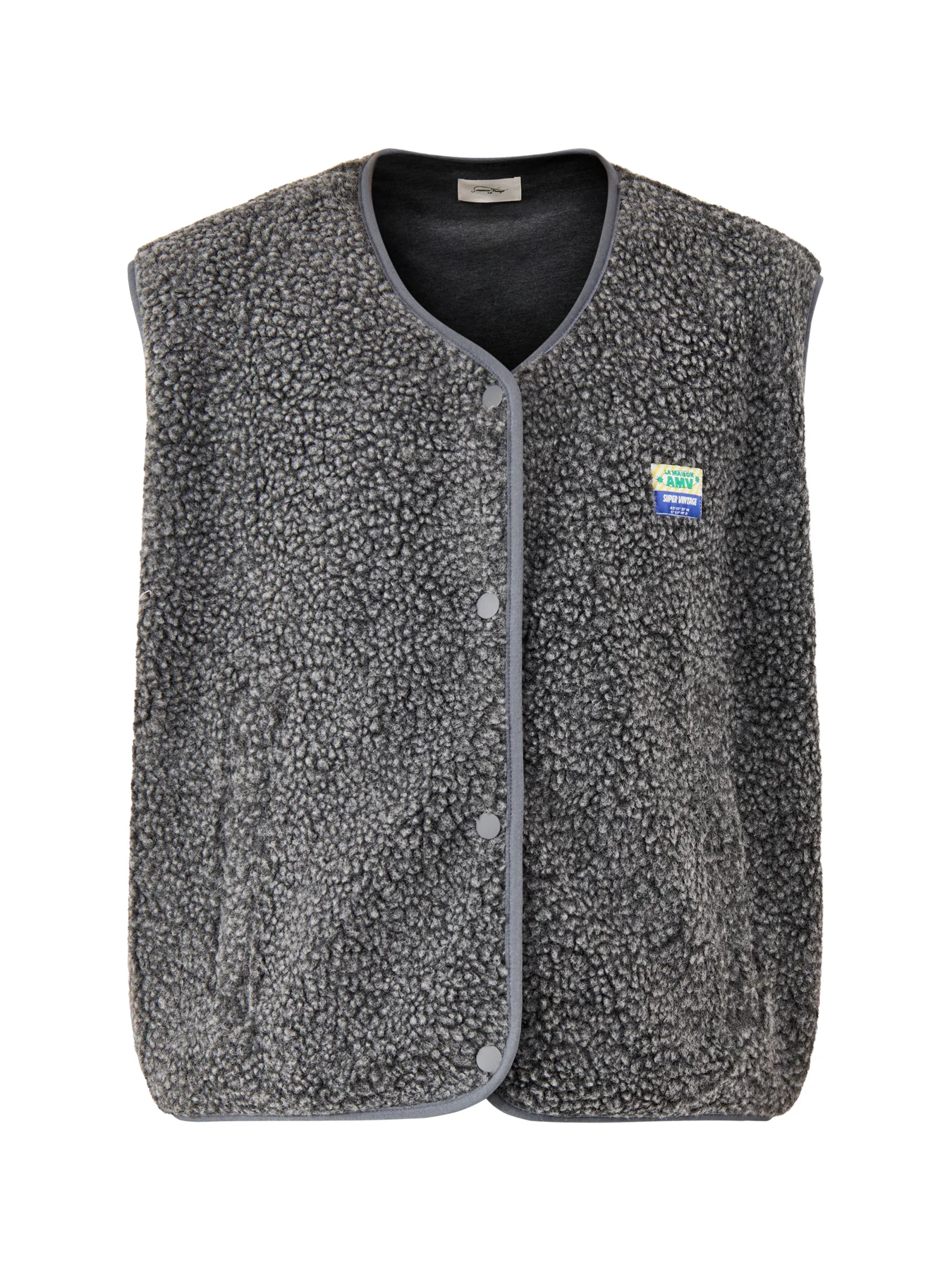 Hoktown Wool Gilet Charcoal