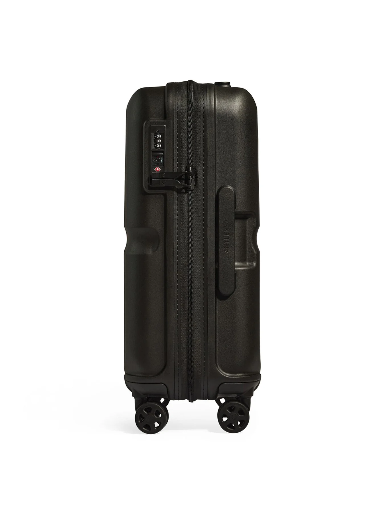Single Stripe 55cm Cabin Suitcase Black - Image 4