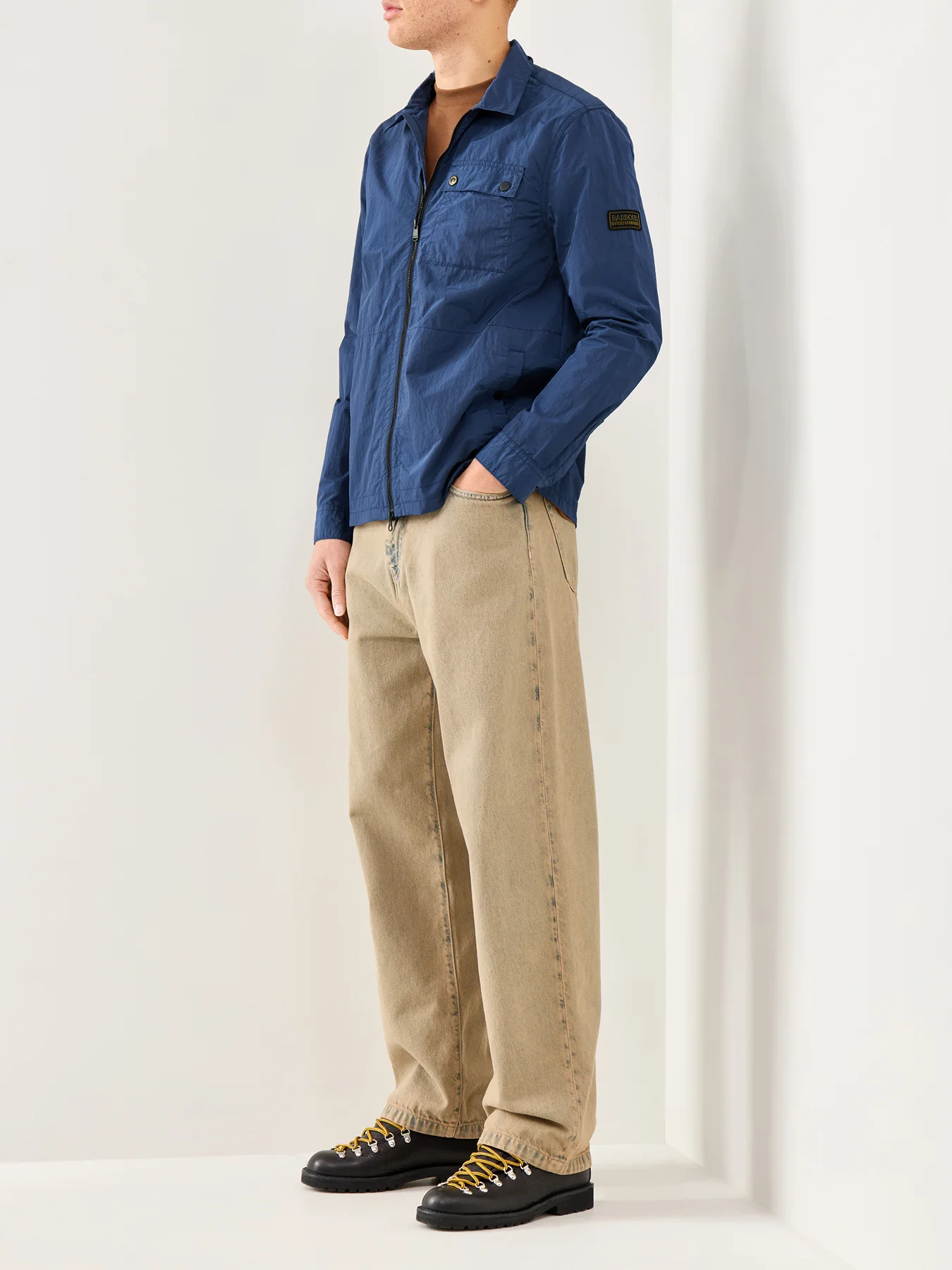 Inline Cotton Overshirt Blue - Image 2
