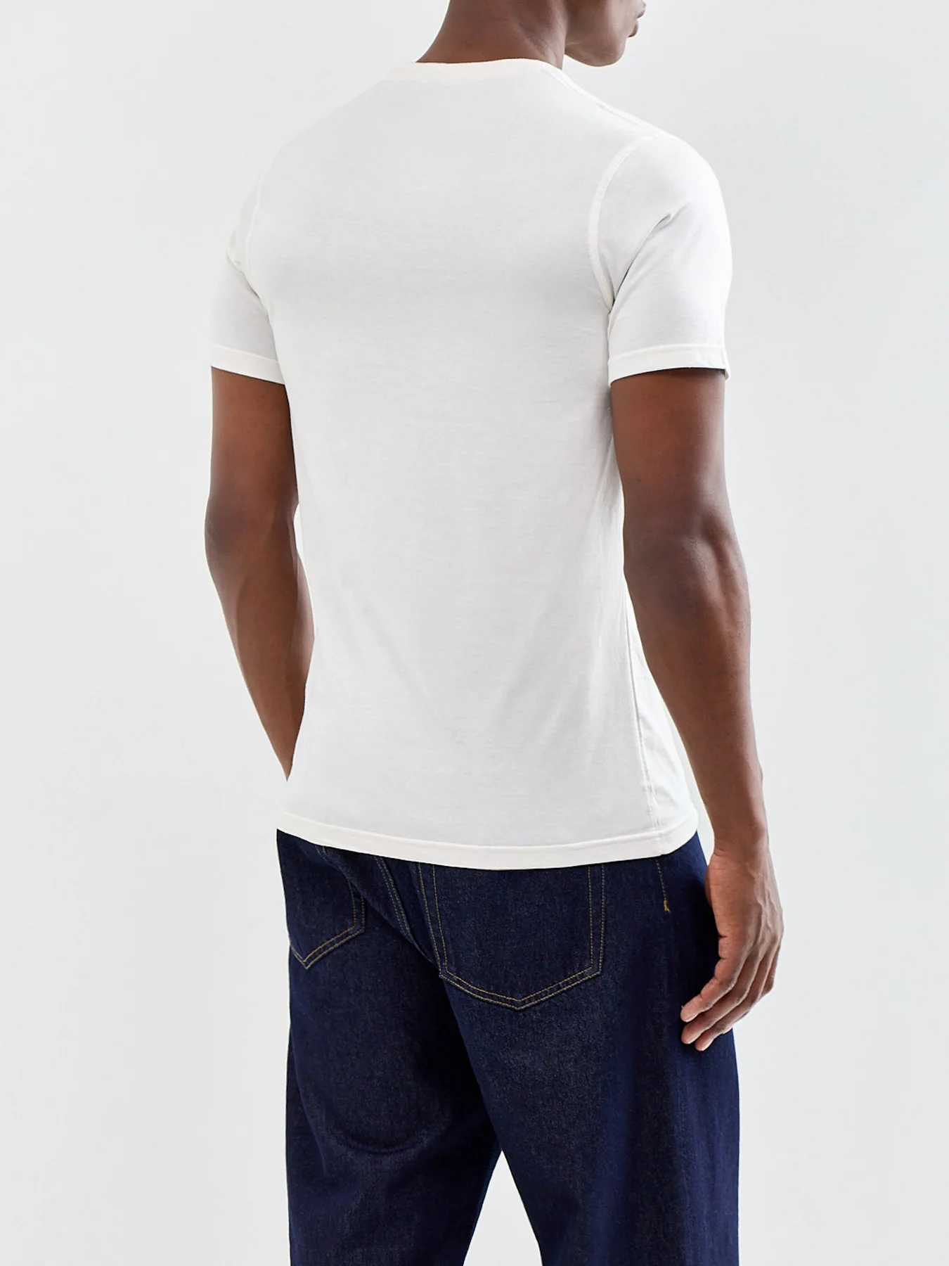 Harbourside Graphic Tailored T-Shirt White - Image 5
