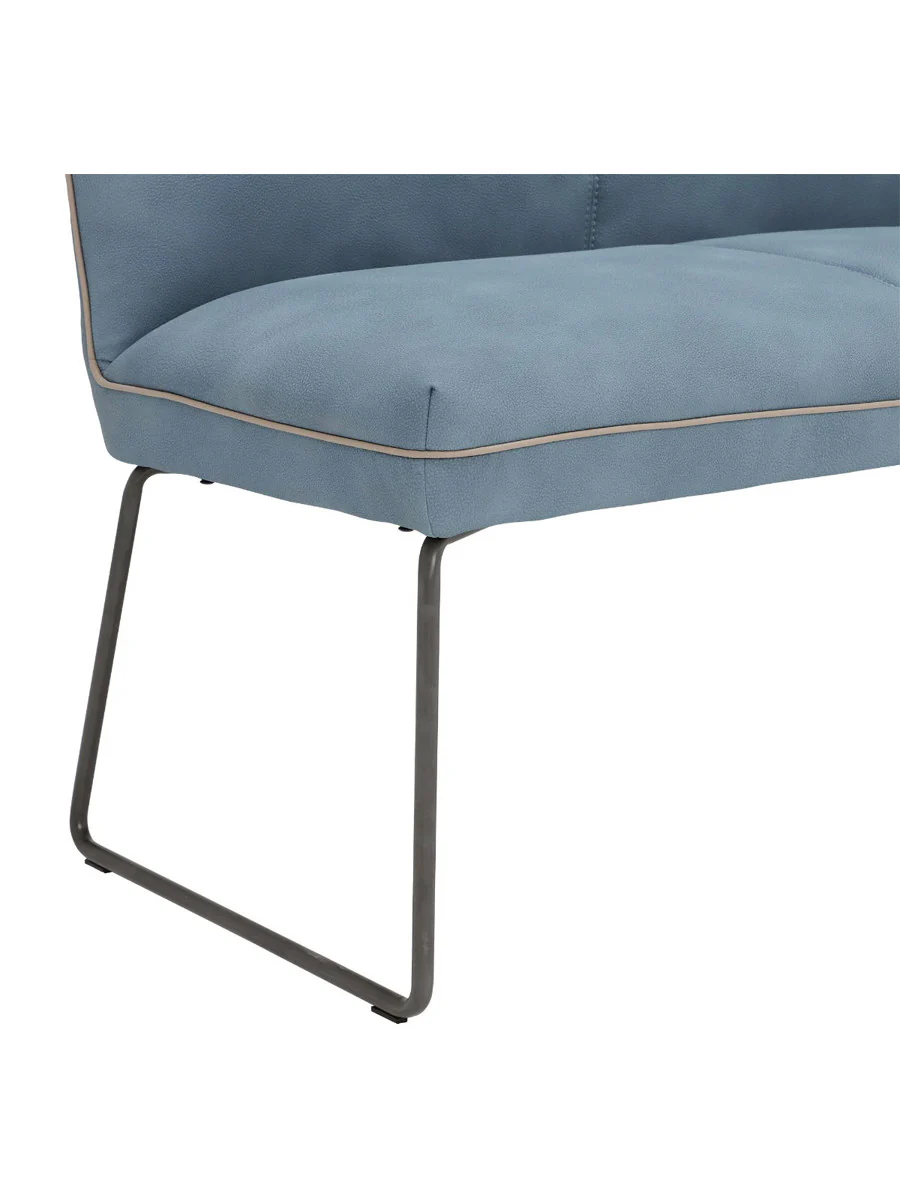 Oxton Bench, Blue - Image 5