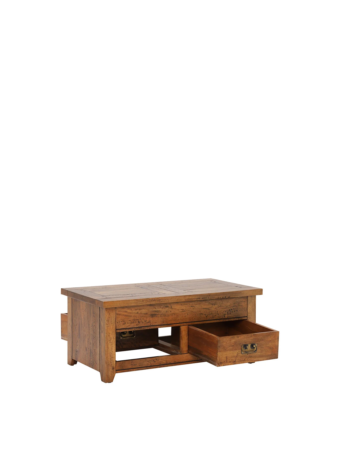 New Frontier Mango Wood Storage Coffee Table - Image 6