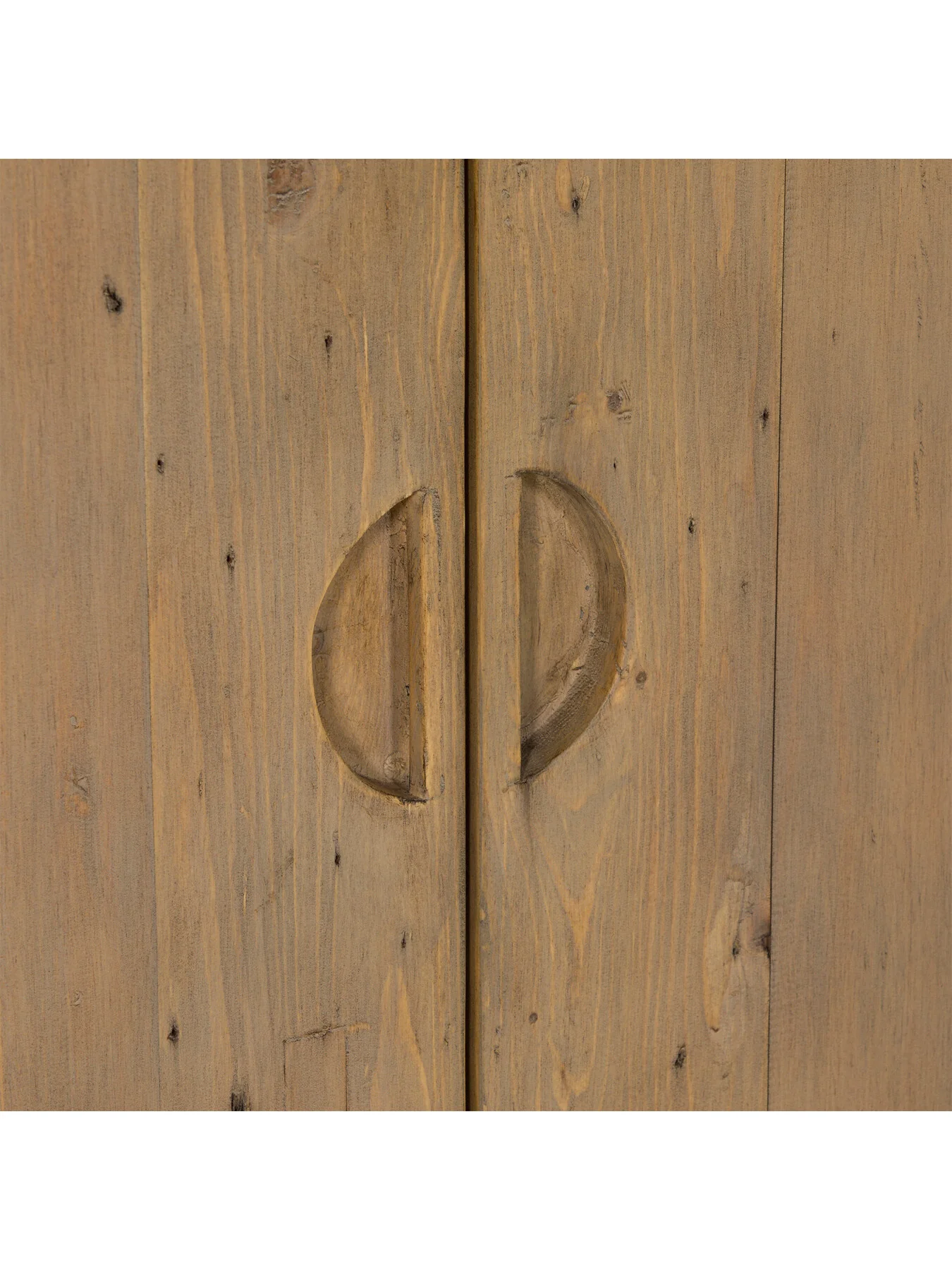 Tosca Reclaimed Wood 2 Door Wardrobe - Image 5