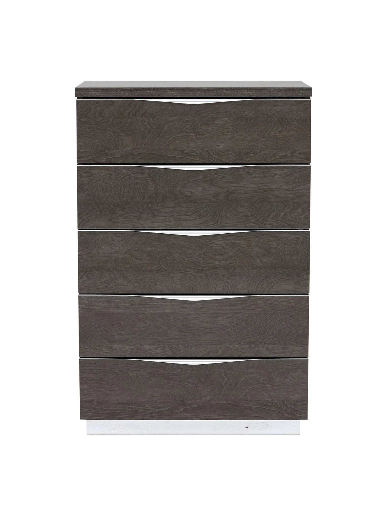 Lutyen 5 Drawer Tallboy, and Taupe - Image 3