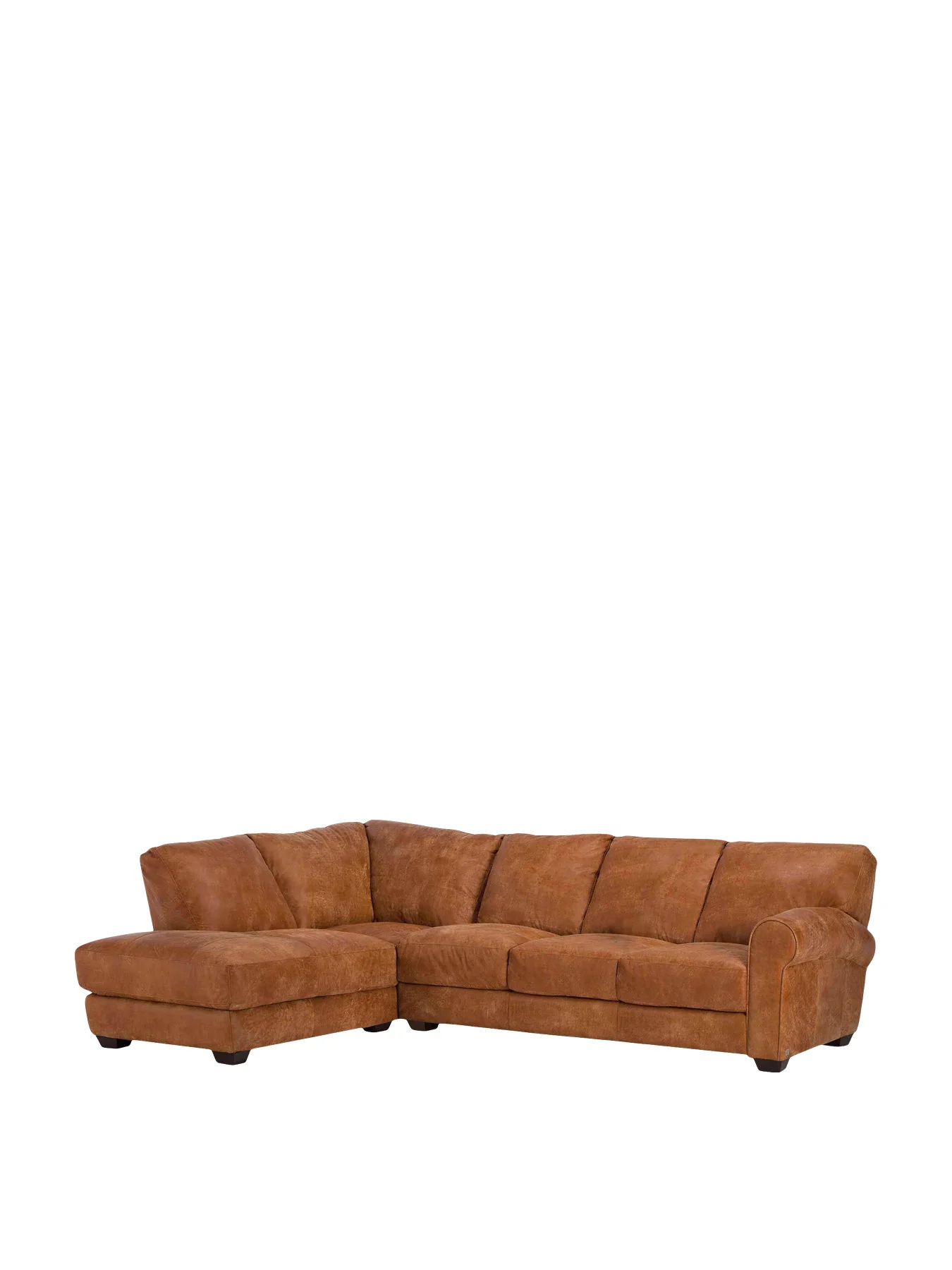 New Houston Large Left Hand Facing Leather Chaise - Image 2