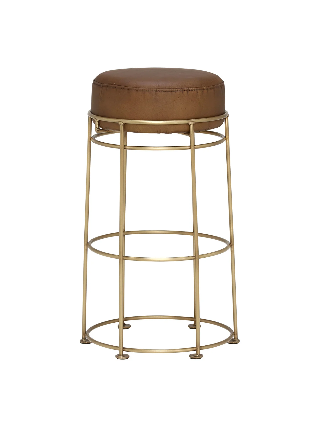 Nola Counter Stool, Light Olive and Br - Image 2