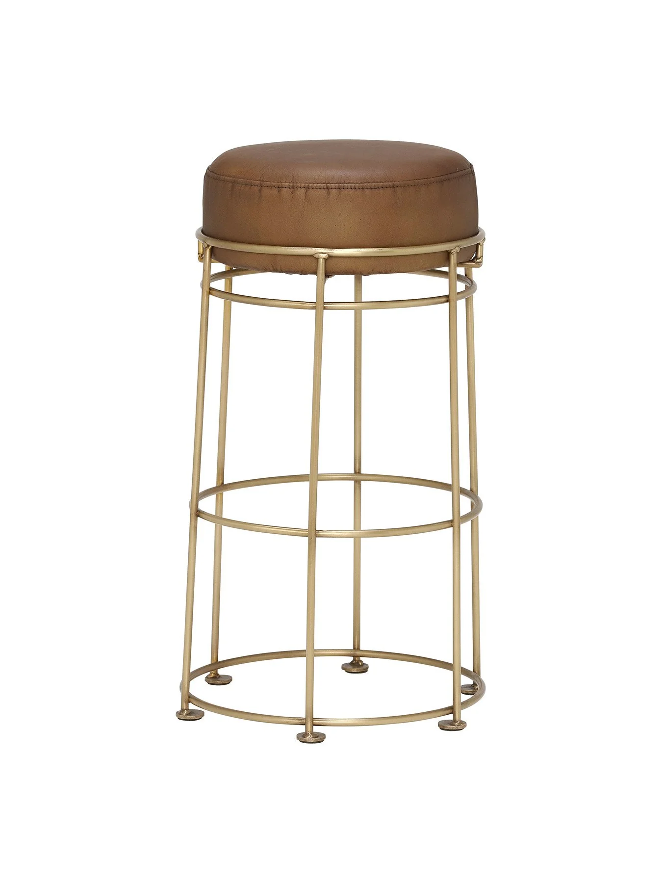 Nola Counter Stool, Light Olive and Br - Image 5