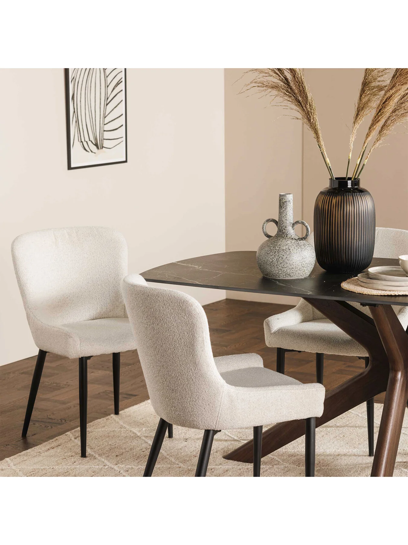 Timmins White Dining Chair - Image 6
