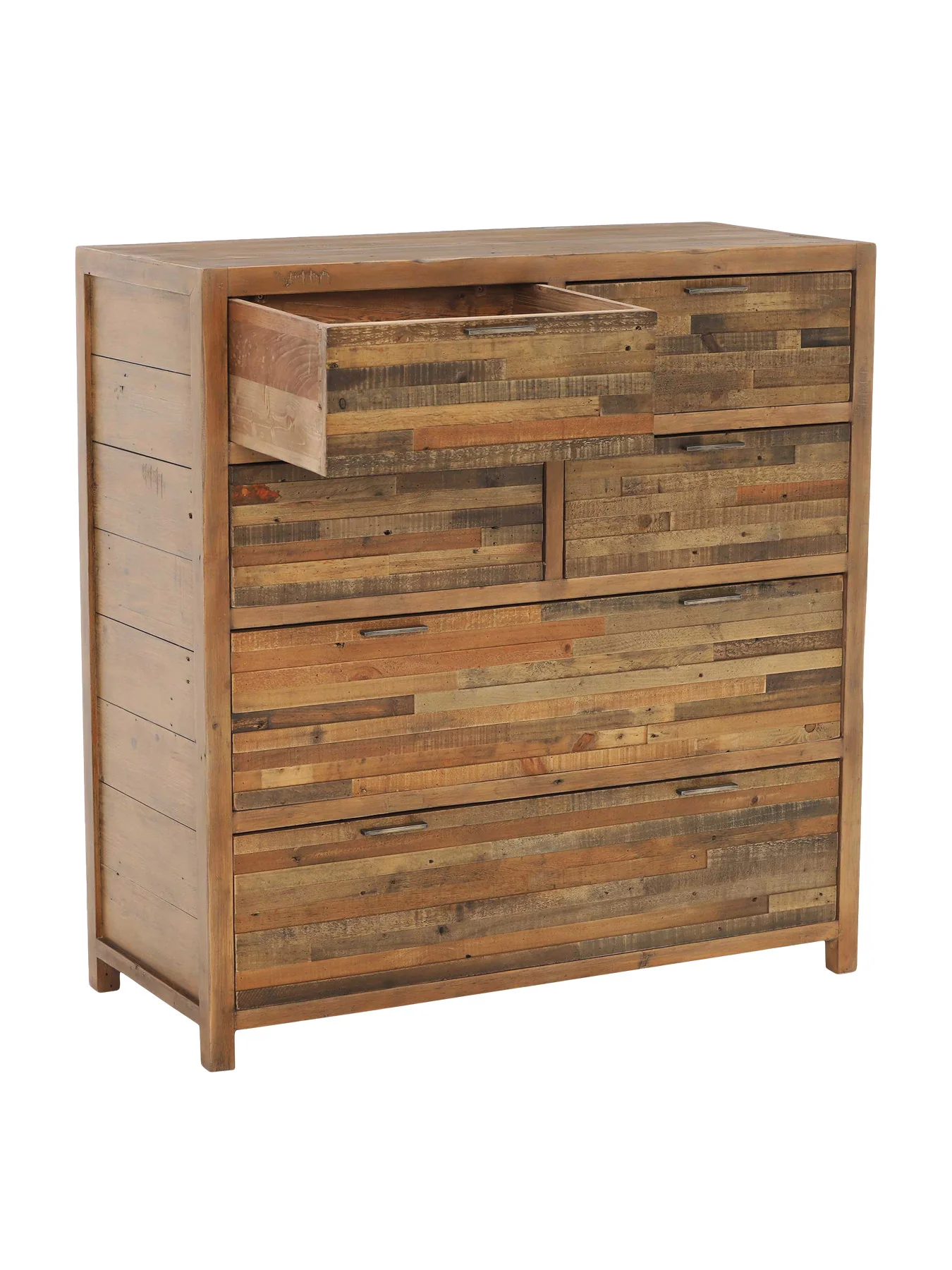 Charlie Reclaimed Wood 6 Drawer Chest of Drawers - Image 4