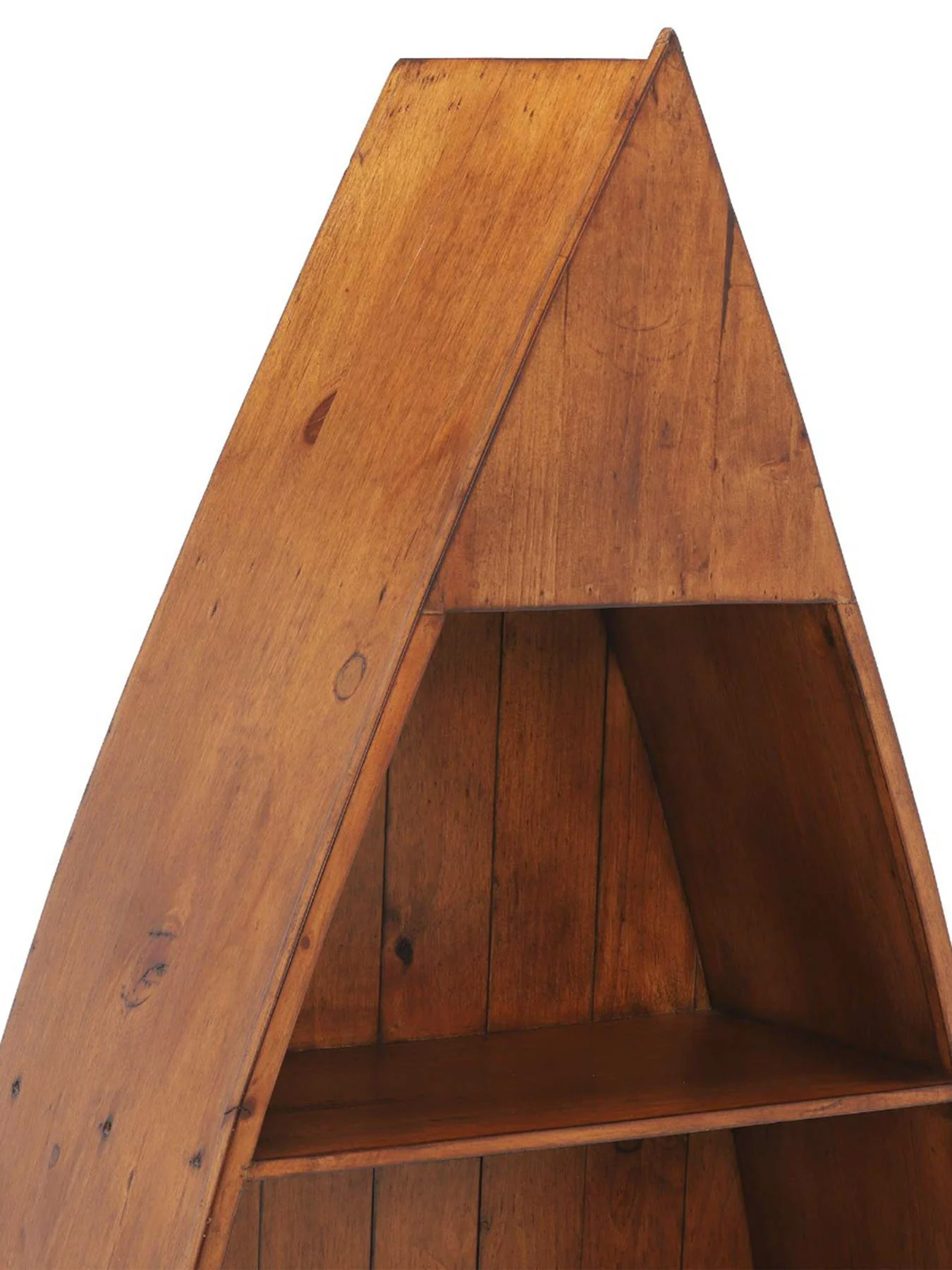 Villiers Reclaimed Wood Boat Bookcase - Image 4