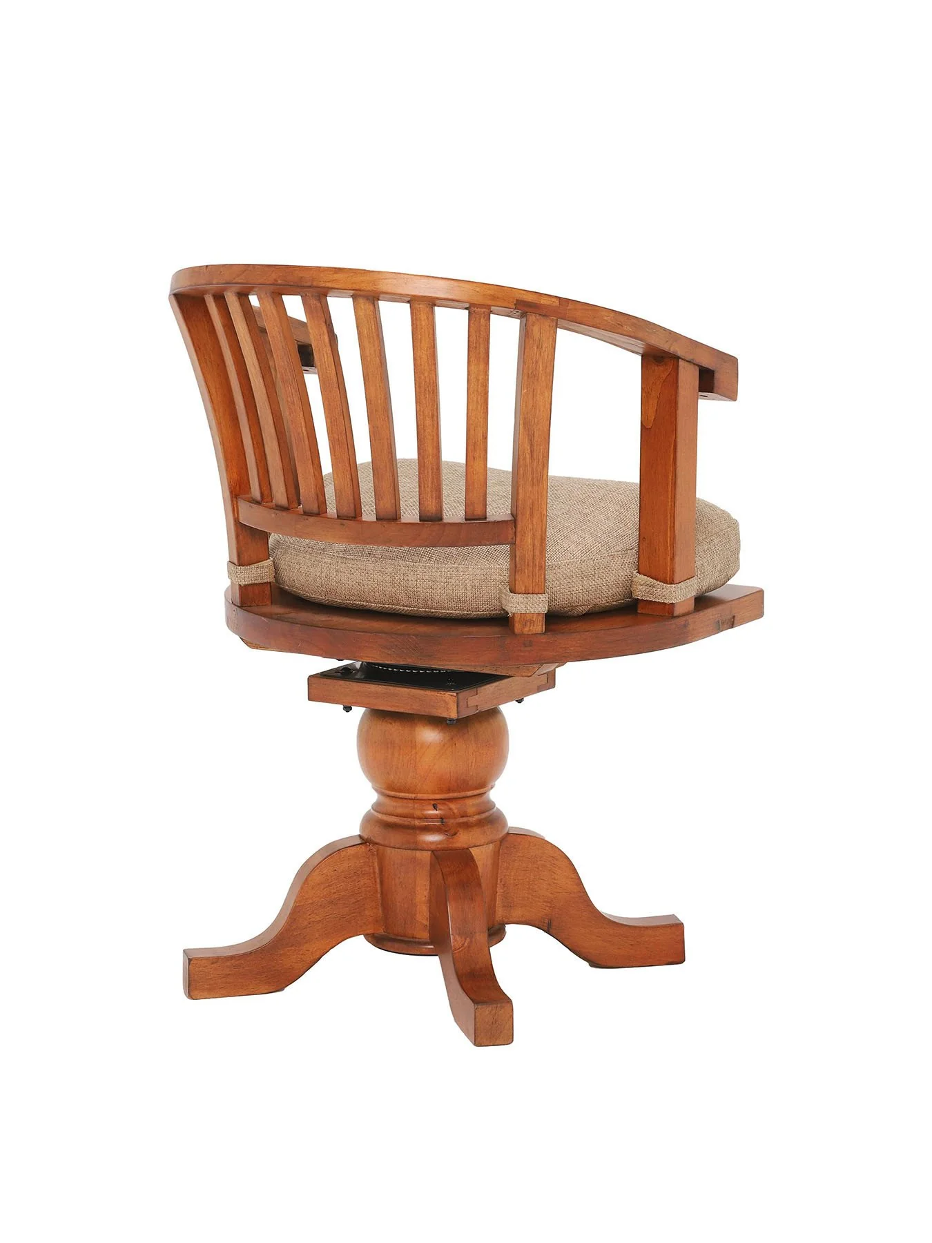 Villiers Reclaimed Wood LS070 Swivel Chair - Image 3