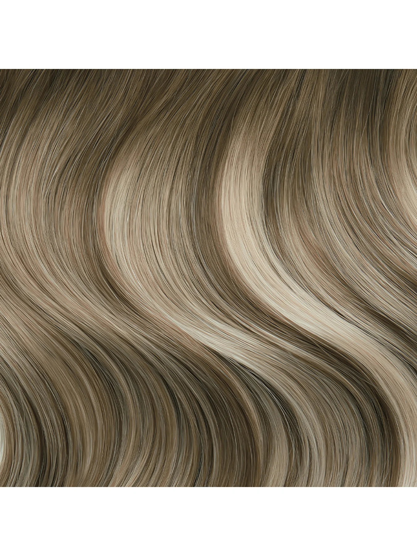 Deluxe Clip In Hair Extensions 18 Inch Amalfi Blonde - Image 2