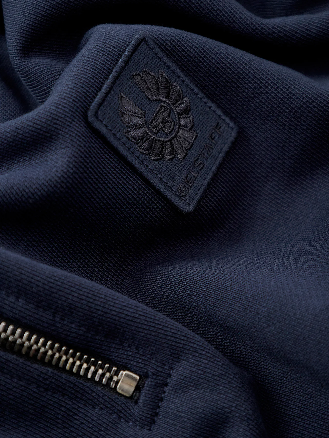 Curator Quarter Zip Sweatshirt Navy - Image 3