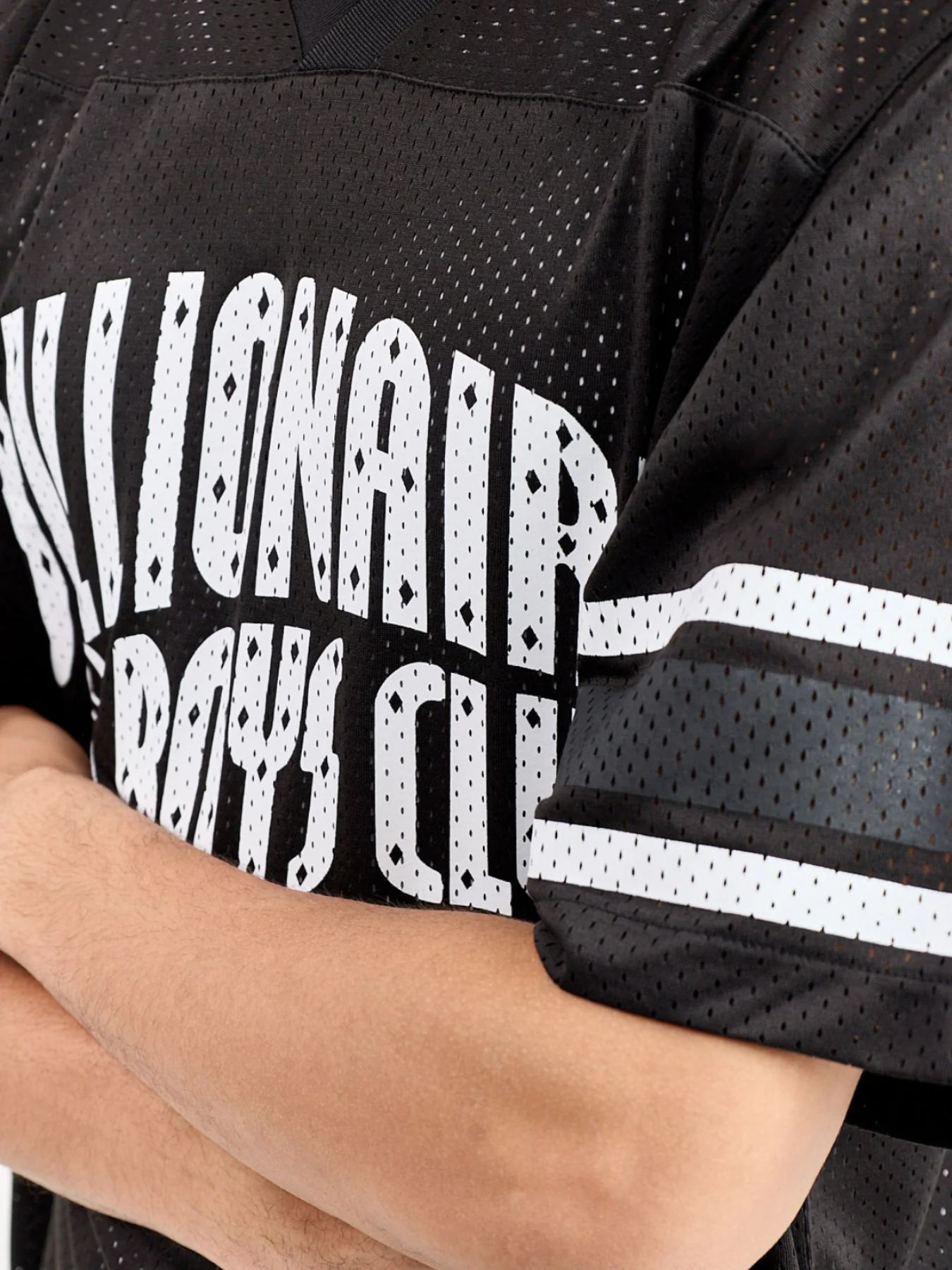Arch Logo Football Shirt Black - Image 3