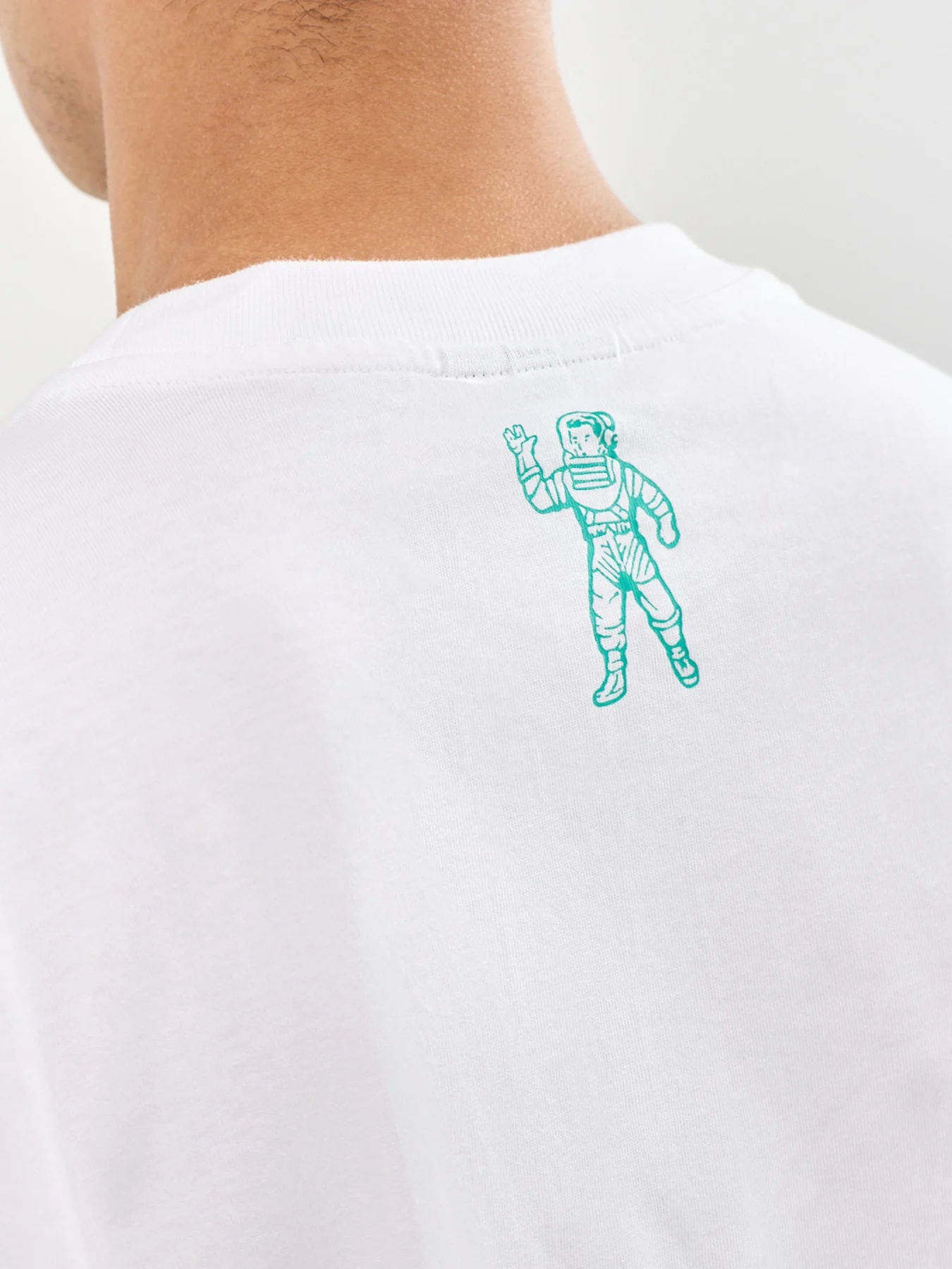 Leopard Camo Arch Logo T-Shirt White - Image 3