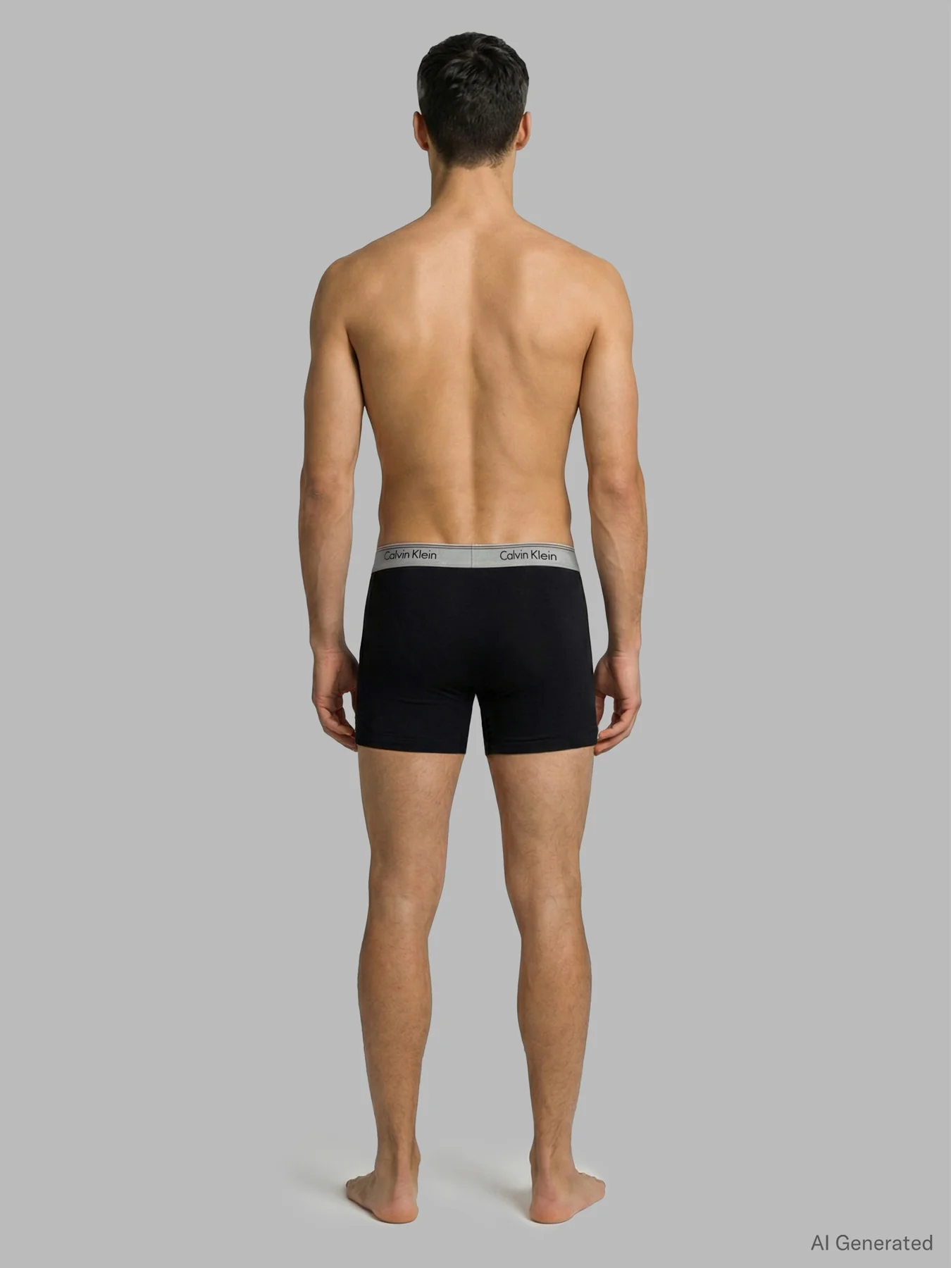 Microfiber Stretch Boxer Briefs Three Pack Black - Image 3