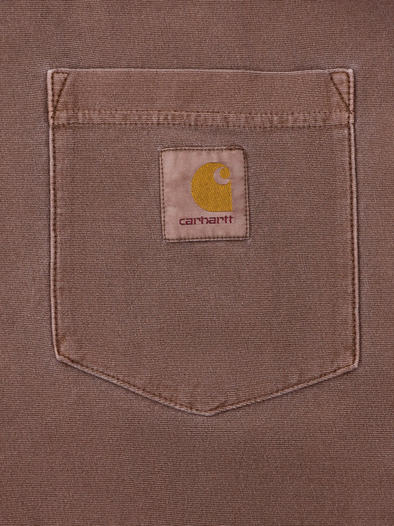 Loose Pocket T-Shirt Brown - Image 3