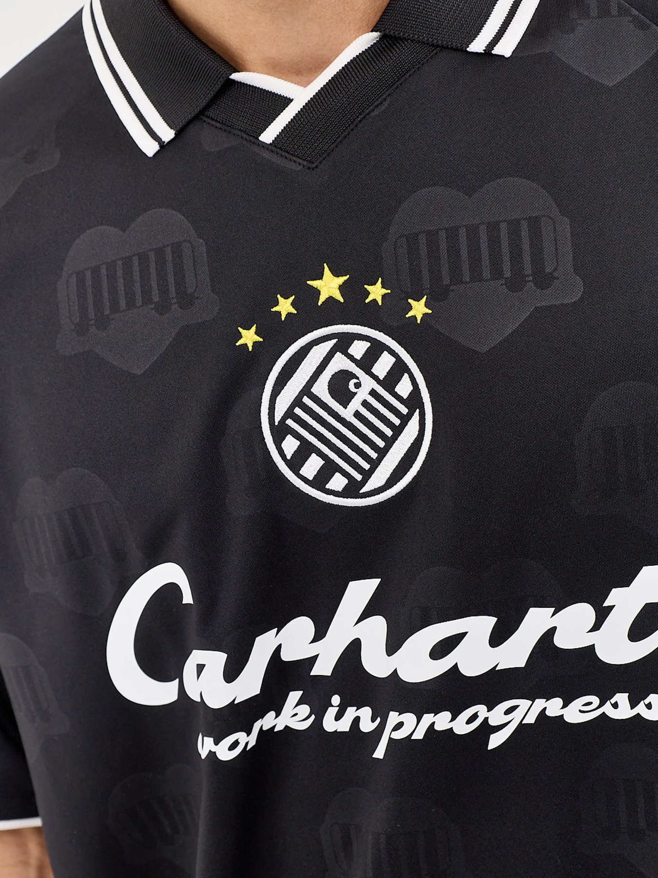 Terrace Football T-Shirt Black - Image 3