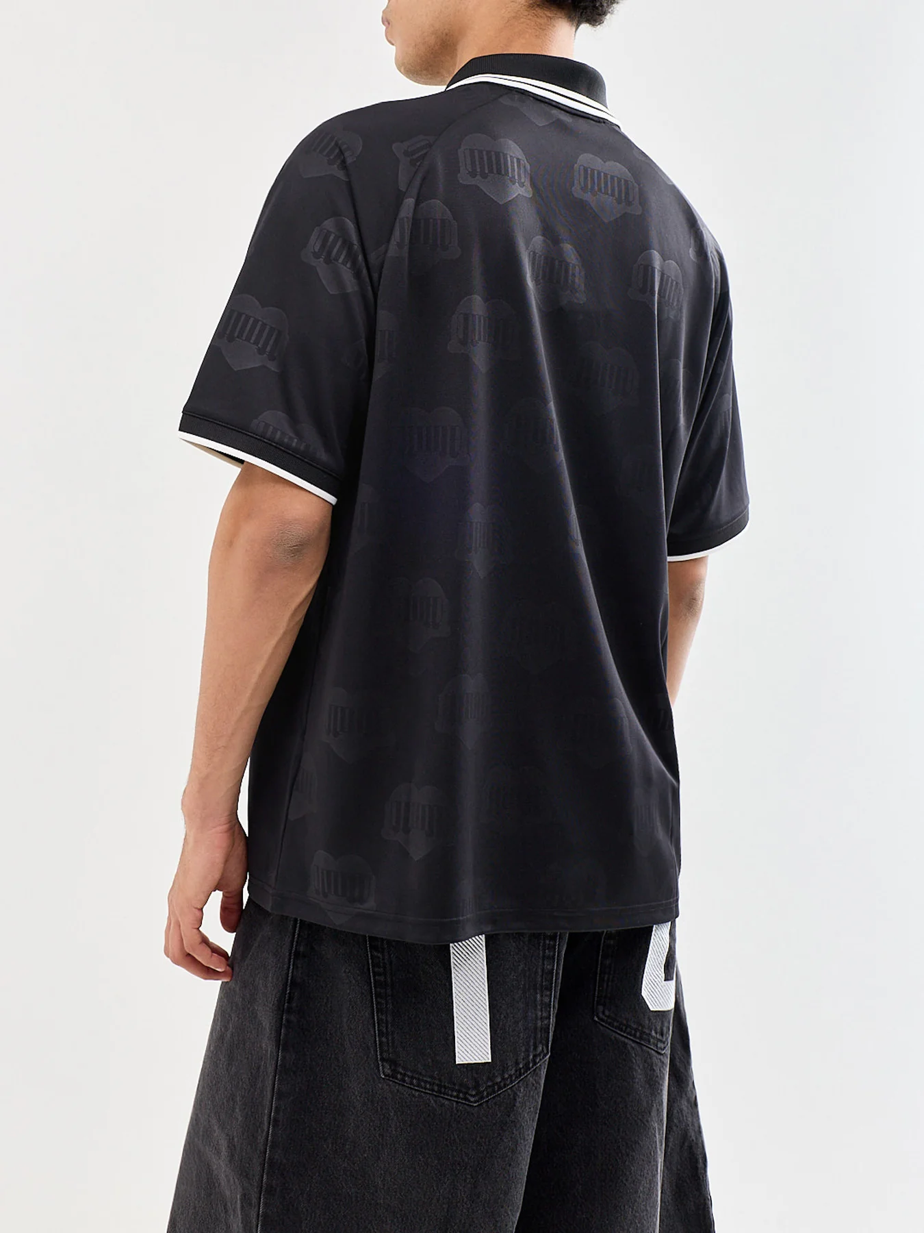 Terrace Football T-Shirt Black - Image 5