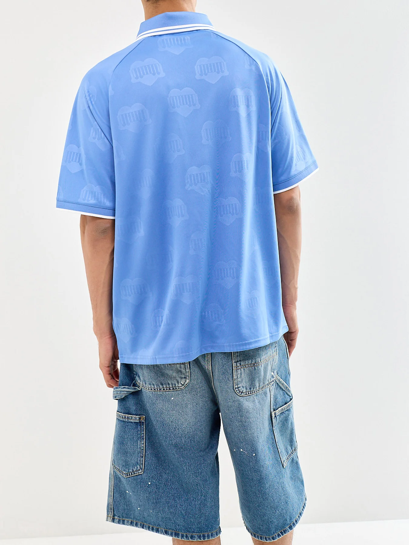 Terrace Football T-Shirt Blue - Image 5