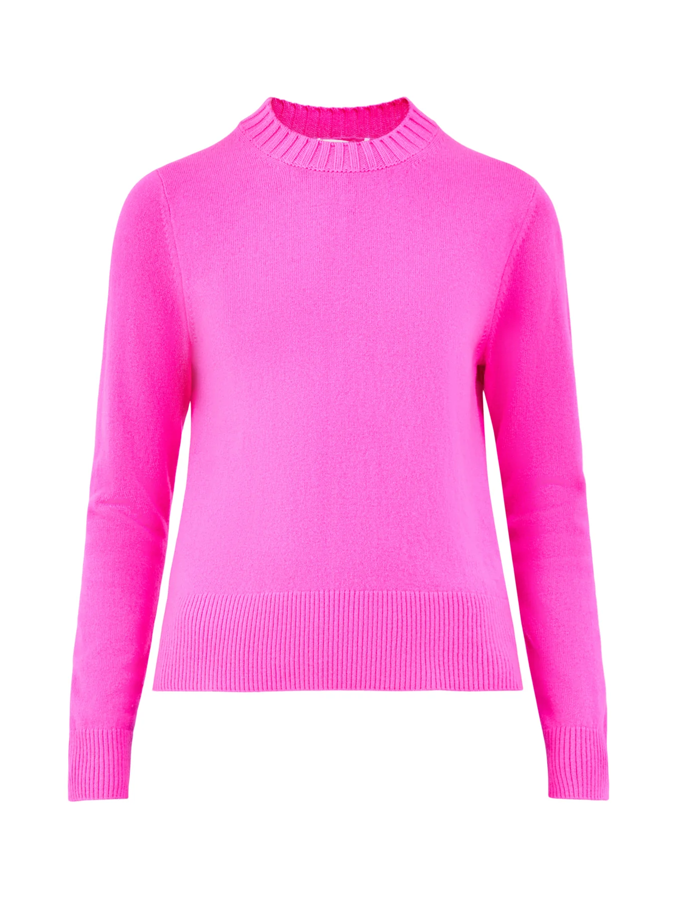 Cropped Sporty Sweater Pink