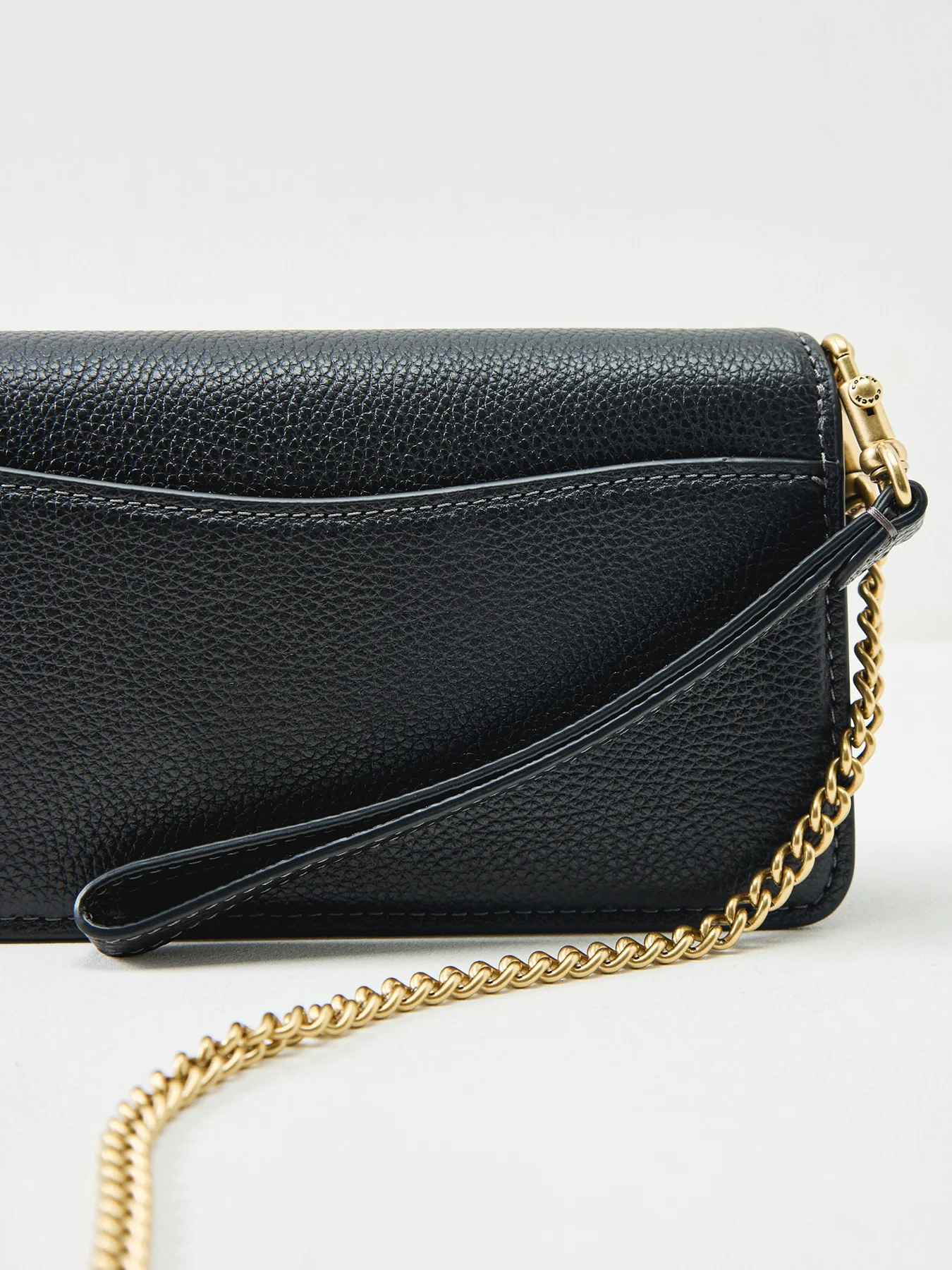 Tabby 19 Leather Shoulder Bag Black - Image 5