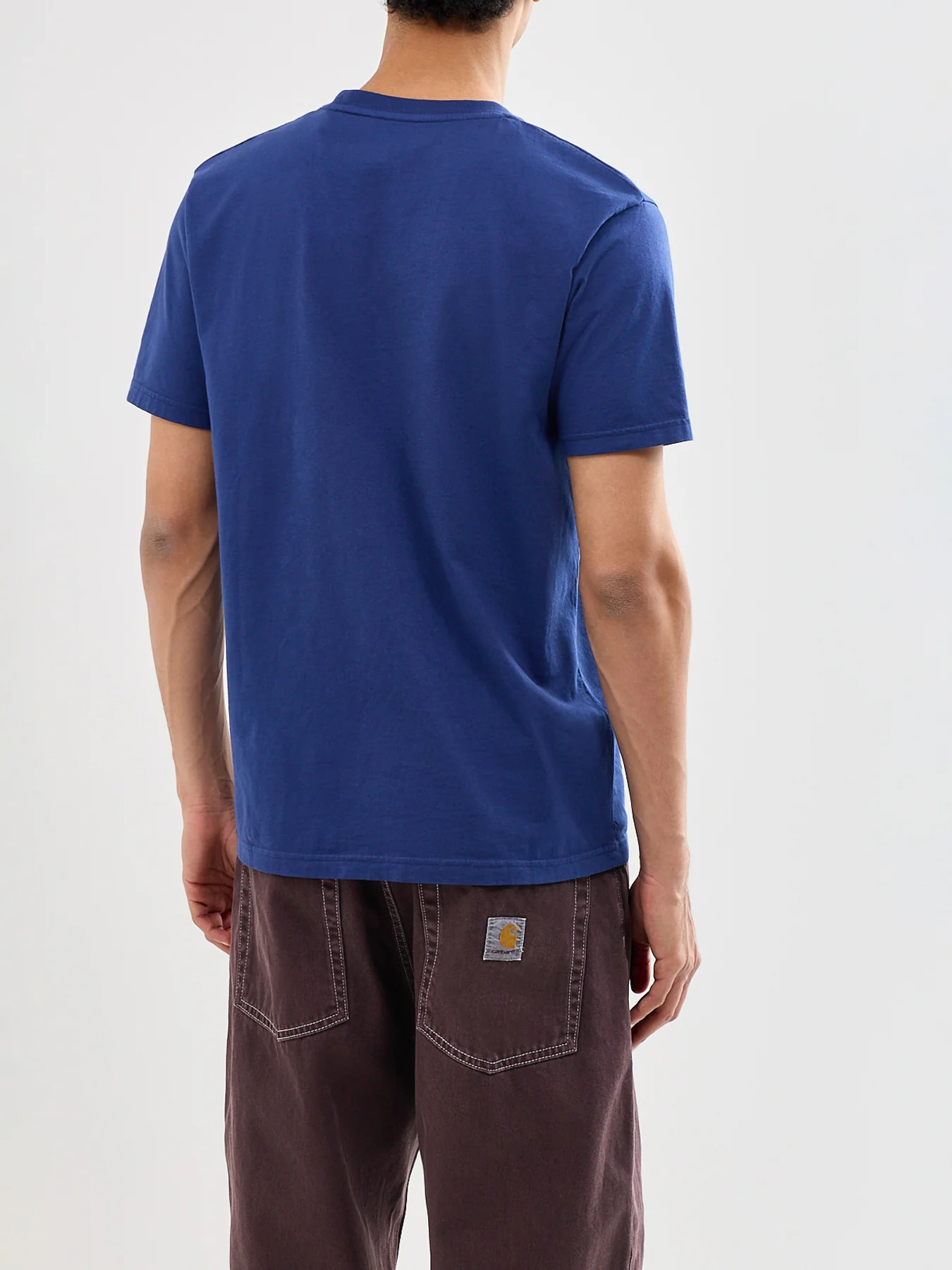 Classic Organic T-Shirt Blue - Image 5