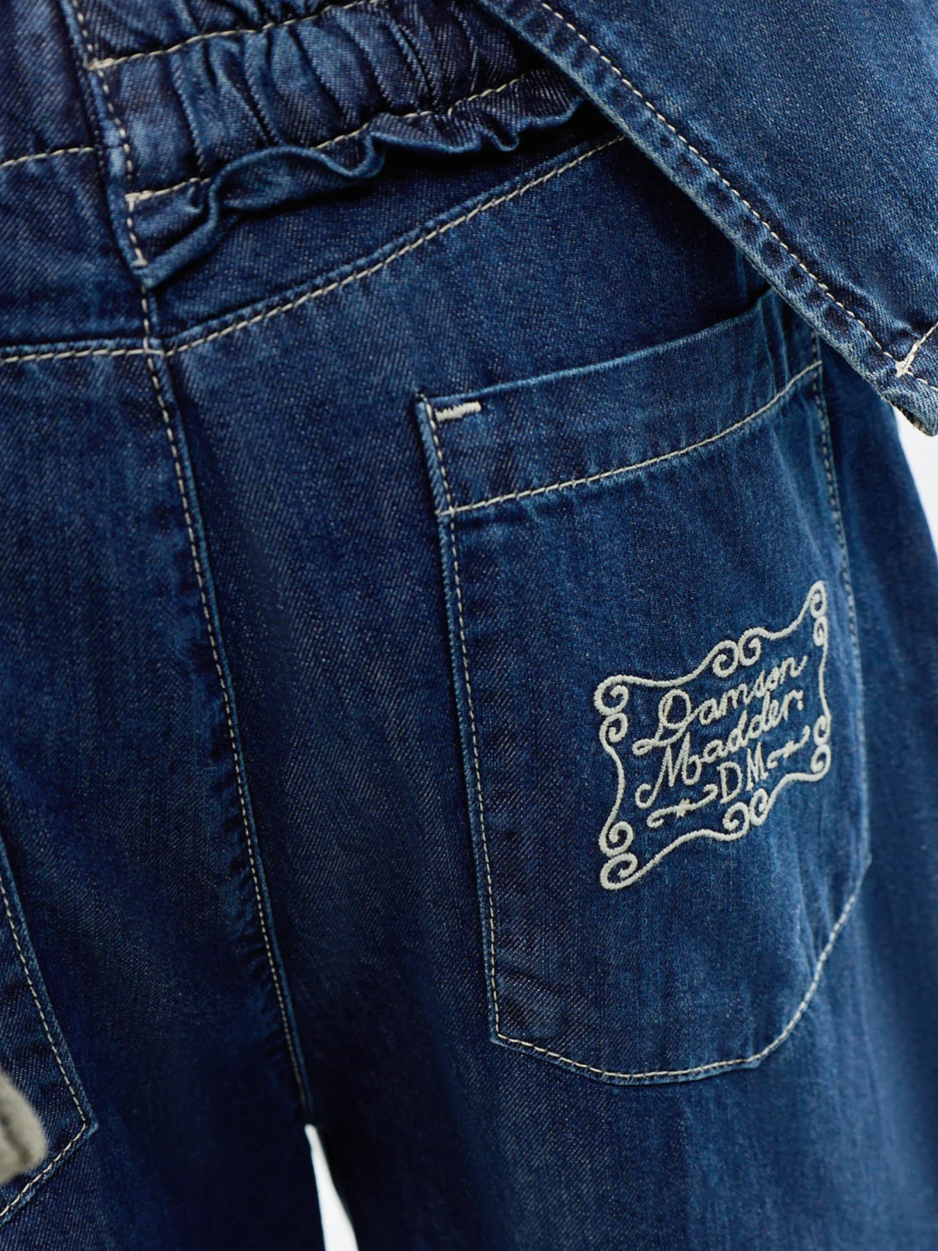Augusta Straight Leg Jeans Indigo - Image 3