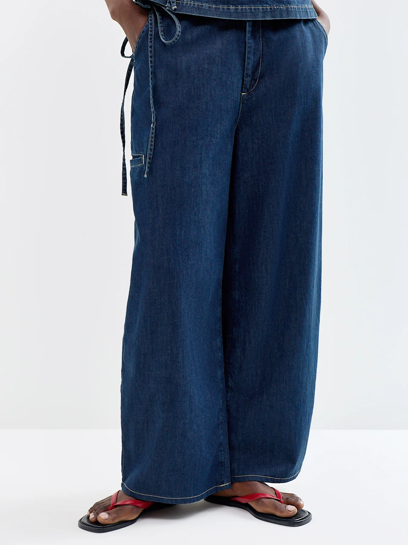 Augusta Straight Leg Jeans Indigo - Image 4