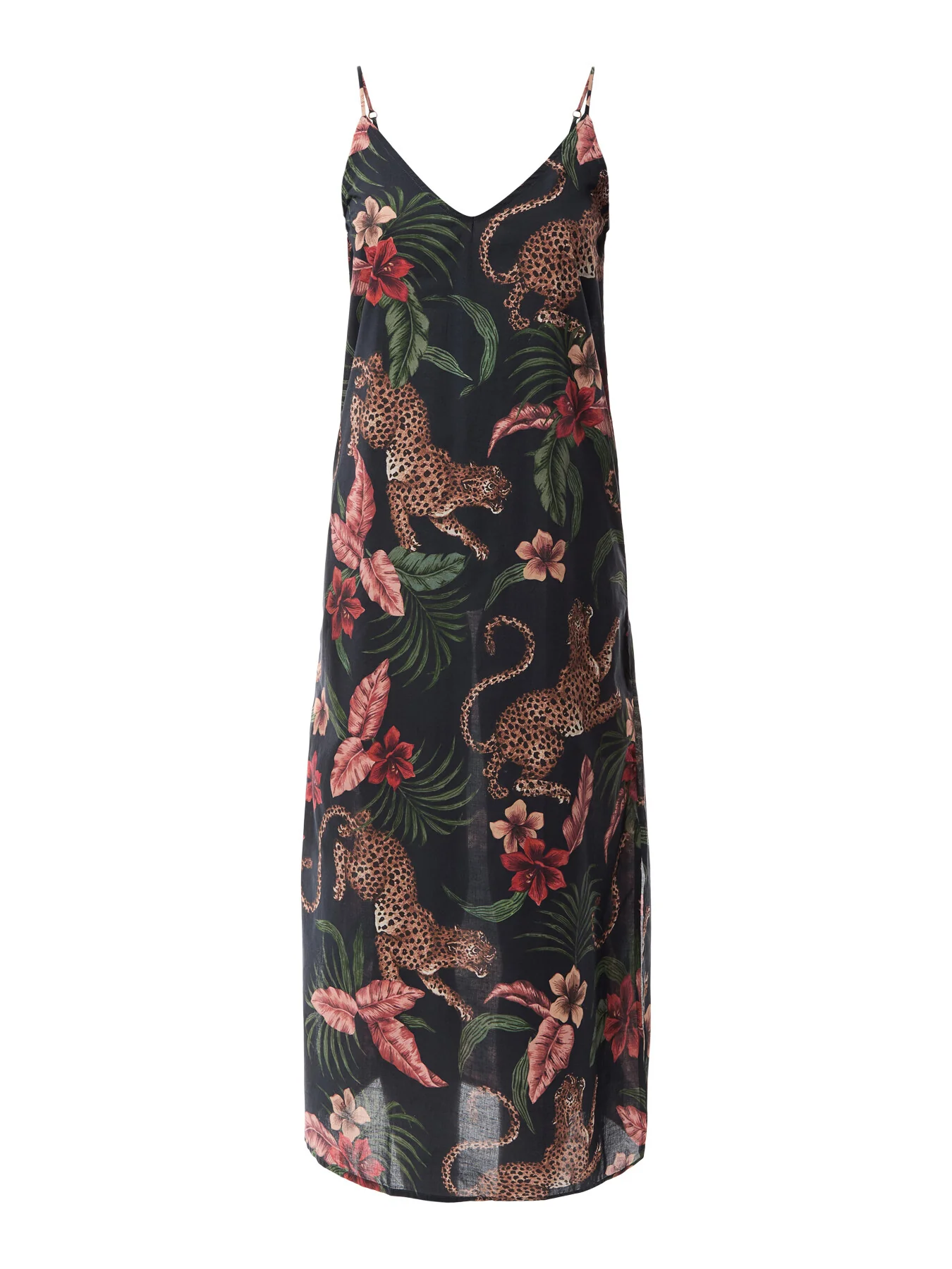 Soleia Slip Nightdress Navy - Image 2