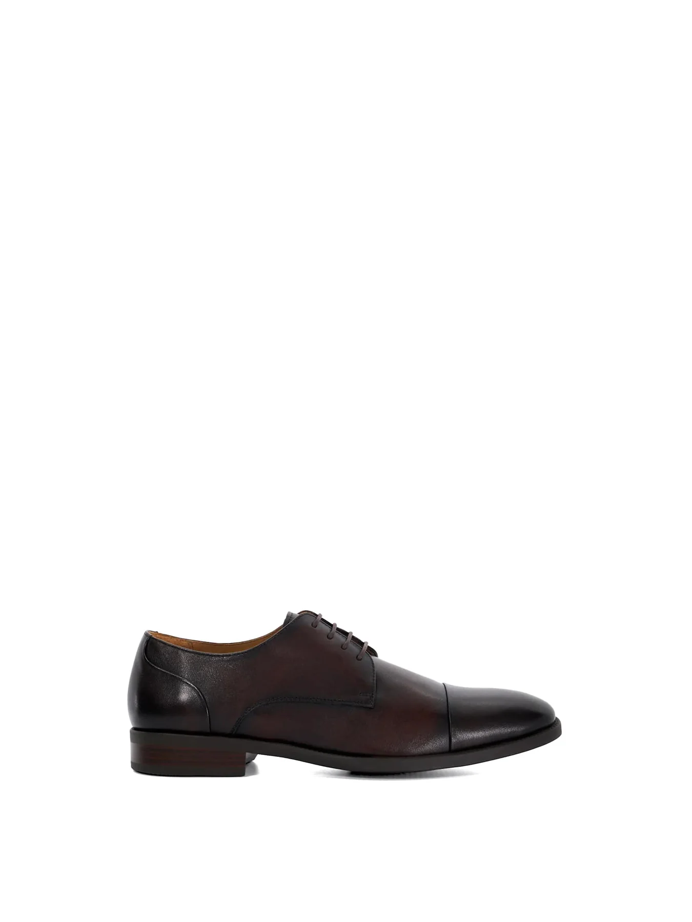 WF Suffix Leather Shoes Brown