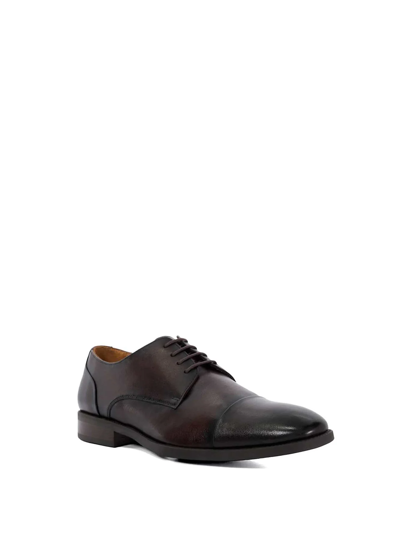 WF Suffix Leather Shoes Brown - Image 2