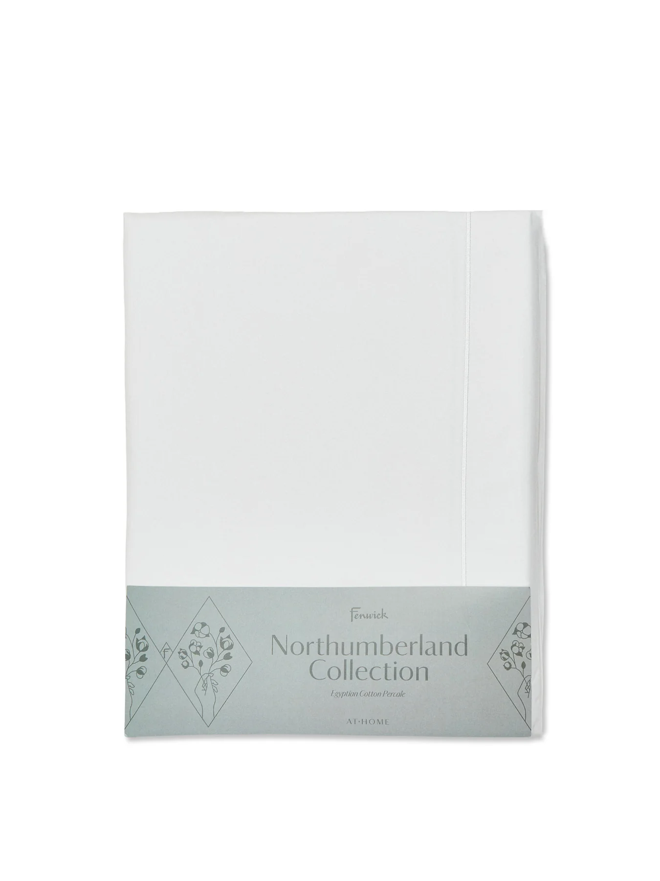 Northumberland Duvet Cover King White