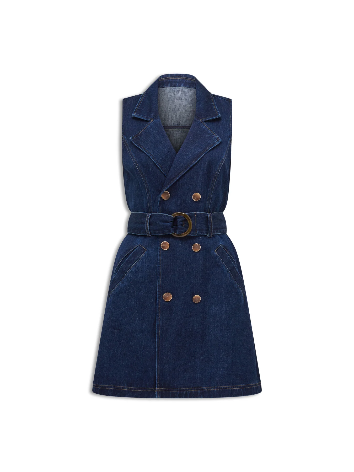Lizzie Denim Blazer Dress
