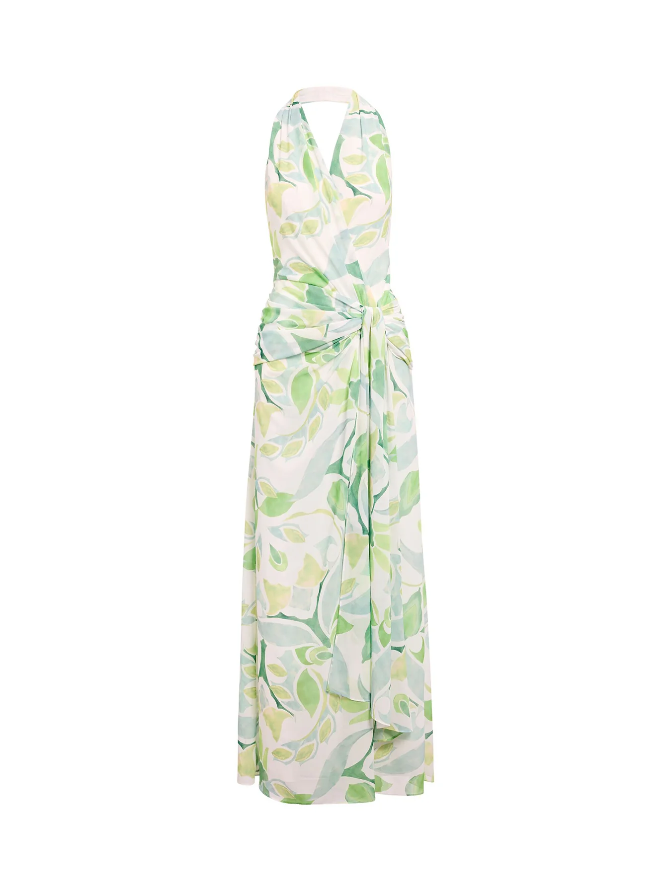 Cartia Wrap Maxi Dress Green
