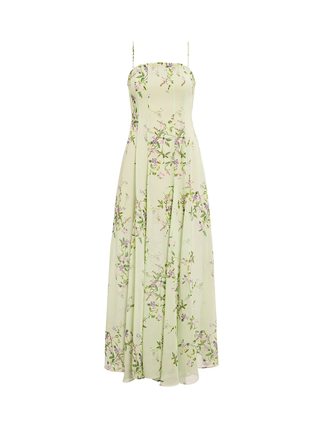 Kimora Strapless Midi Dress Green