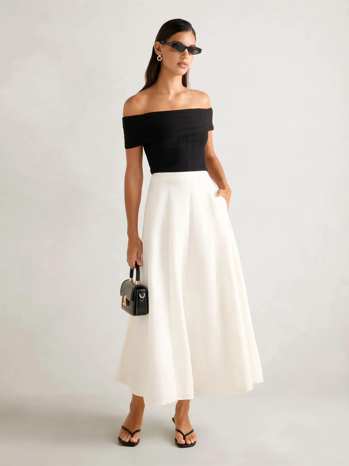 Georgina Godet Skirt White - Image 3