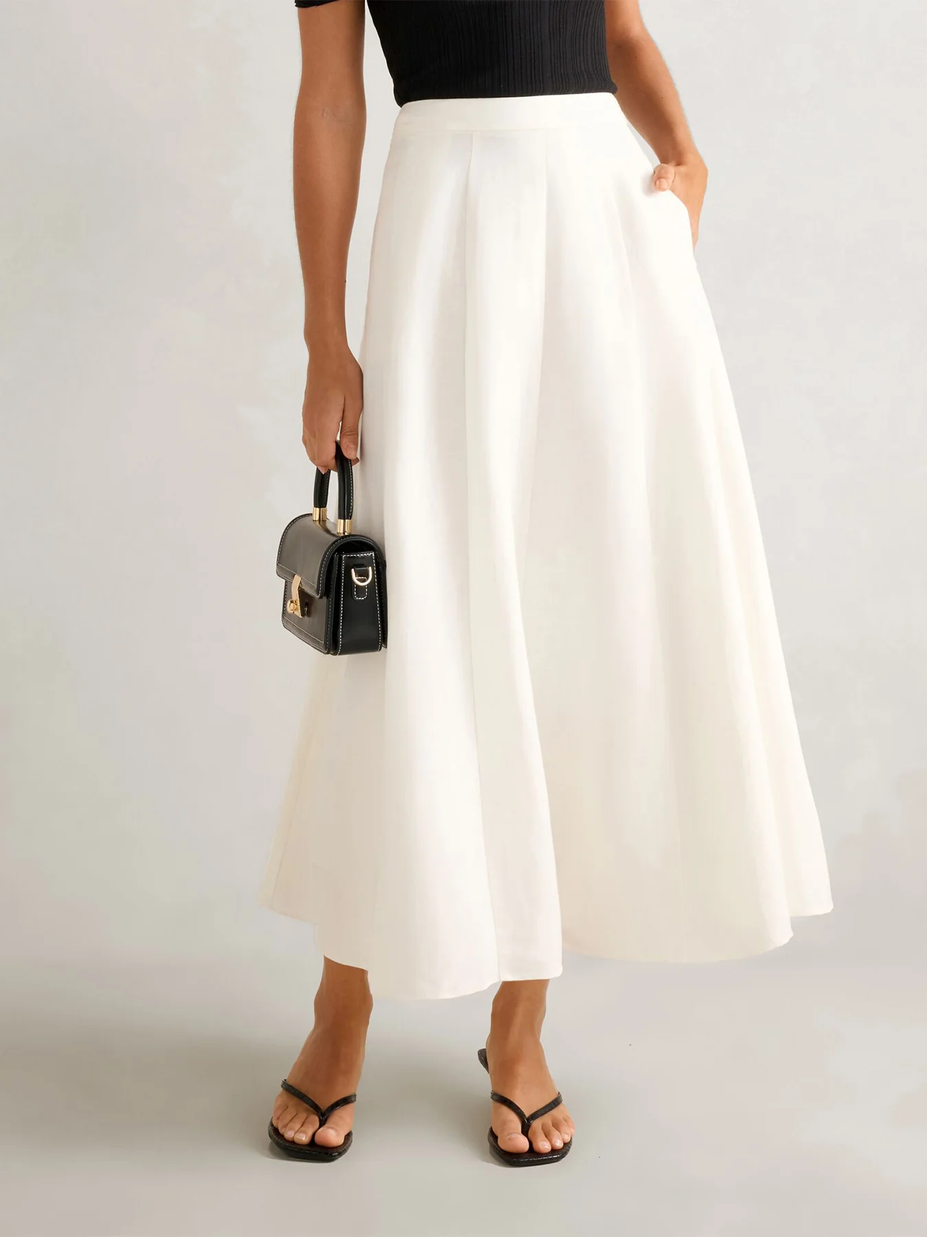 Georgina Godet Skirt White - Image 5
