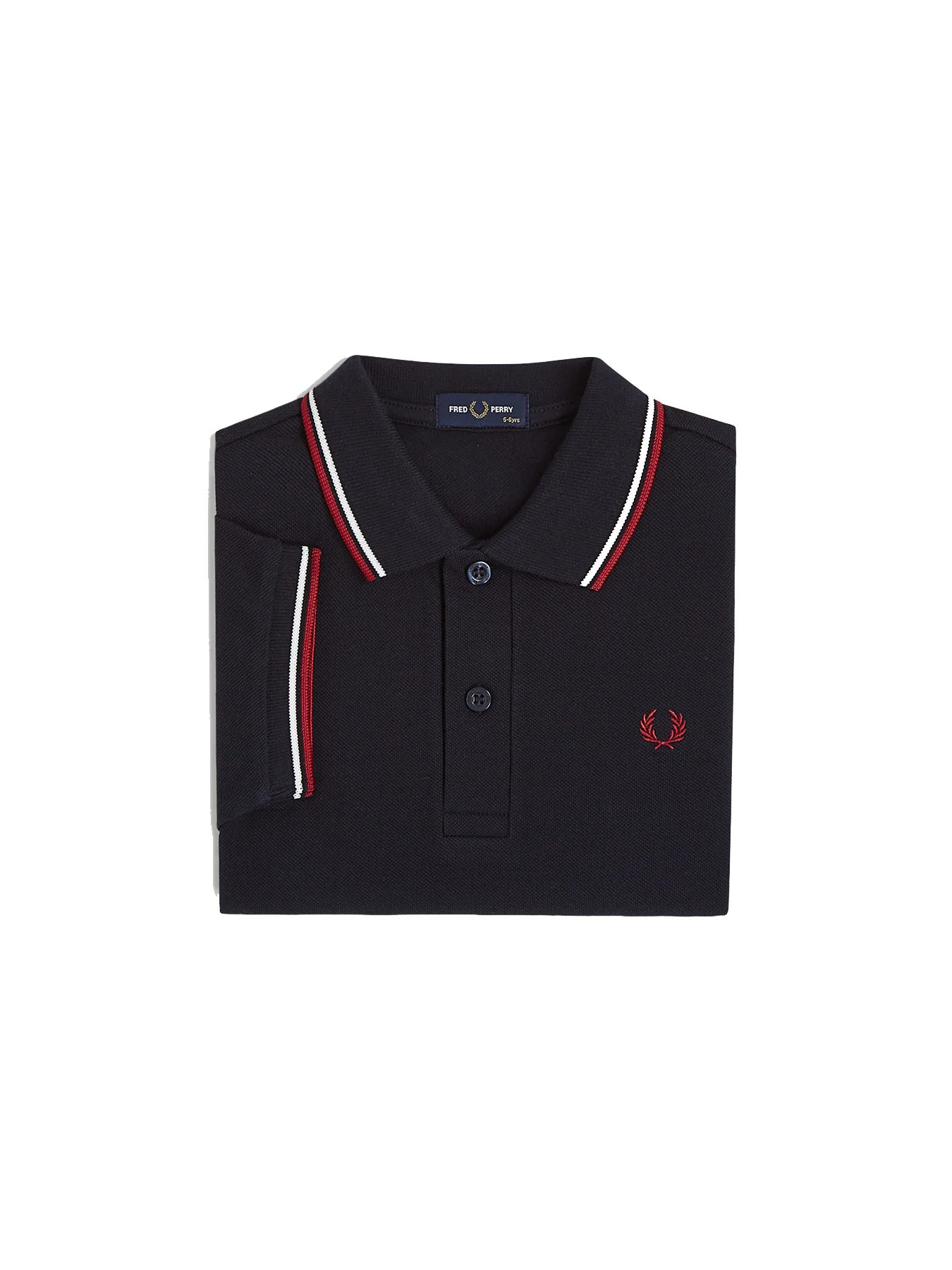 Twin Tipped Polo Shirt Black - Image 13