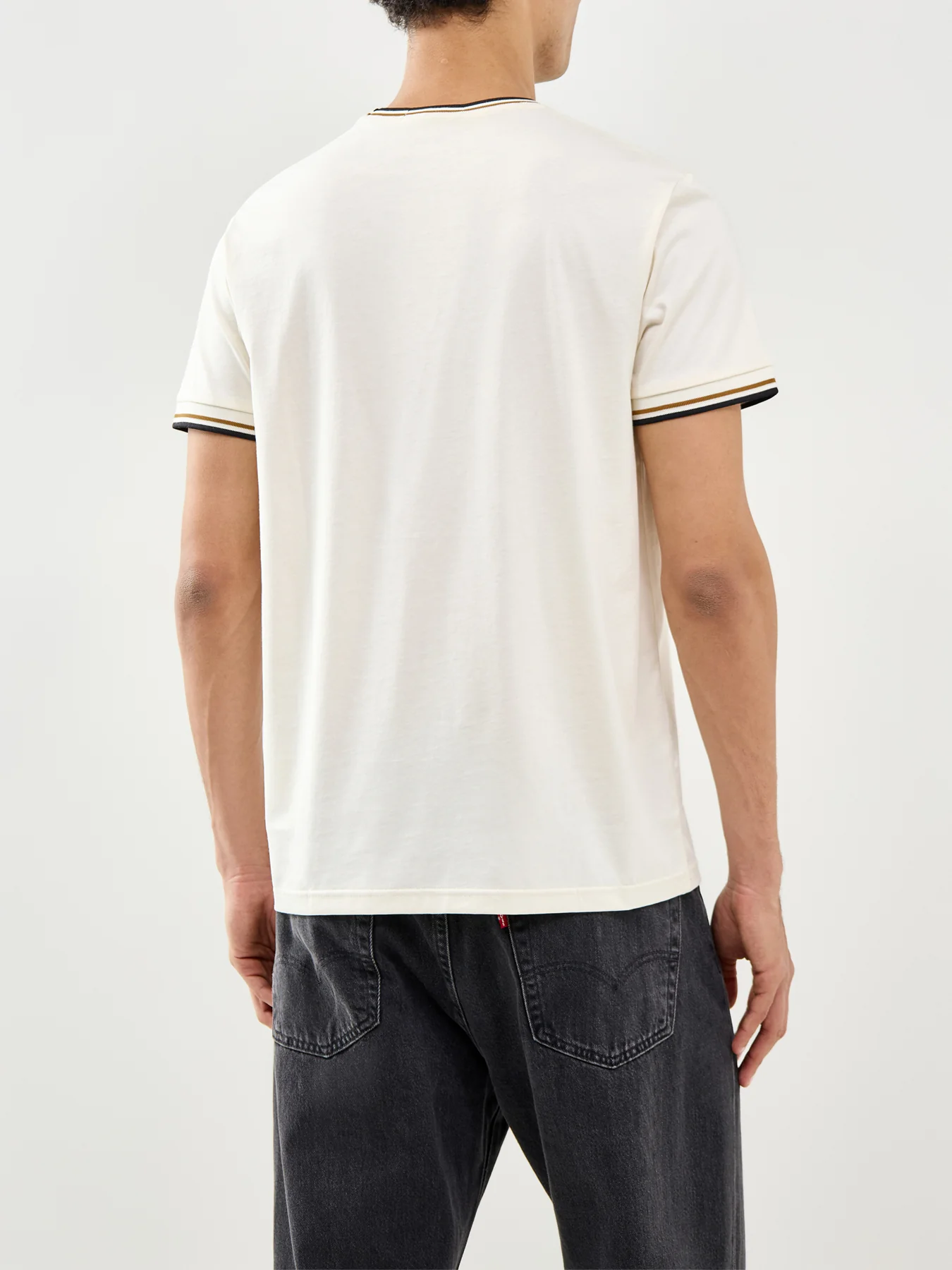 Twin Tipped T-Shirt Cream - Image 5