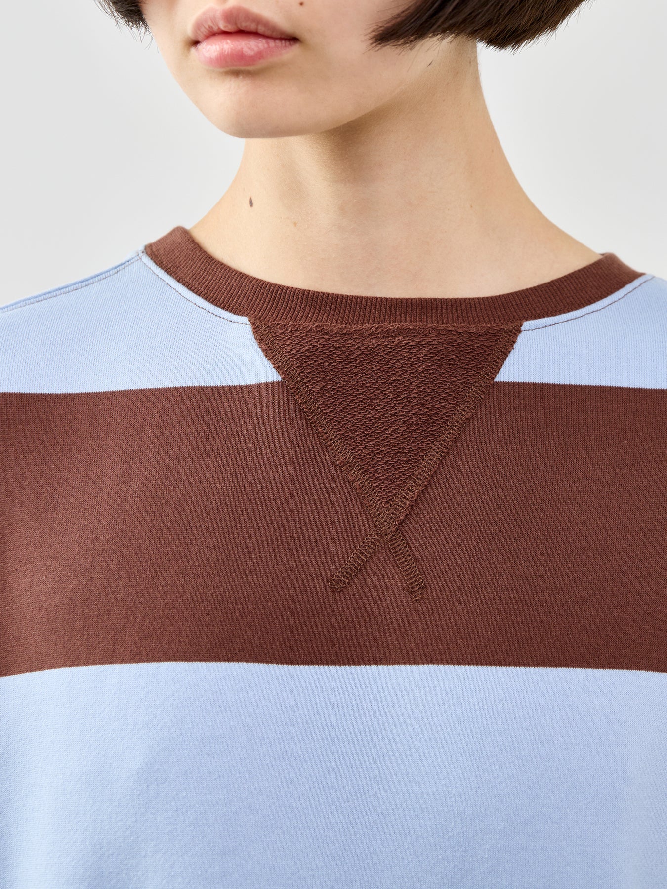 Classic Stripe Crew Sweatshirt - Image 3