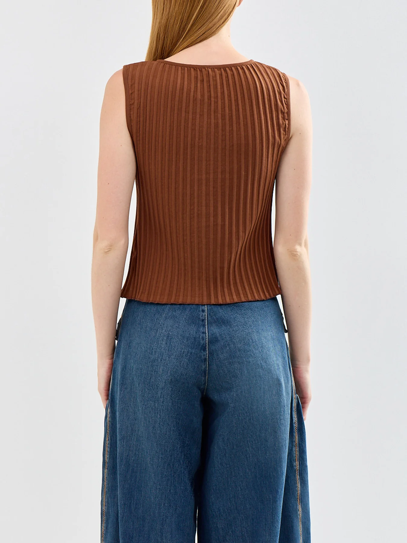 Tilly Vest Honey Brown - Image 5