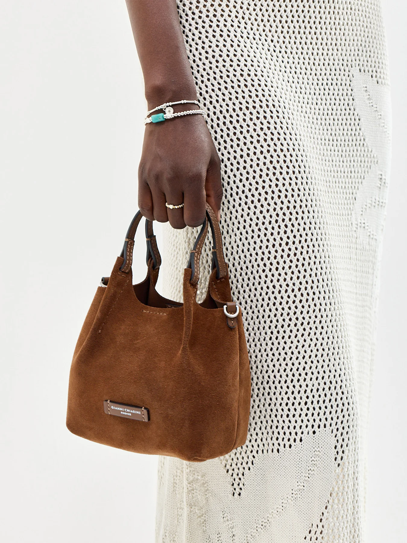 Dua Small Crossbody Bag Tan - Image 2