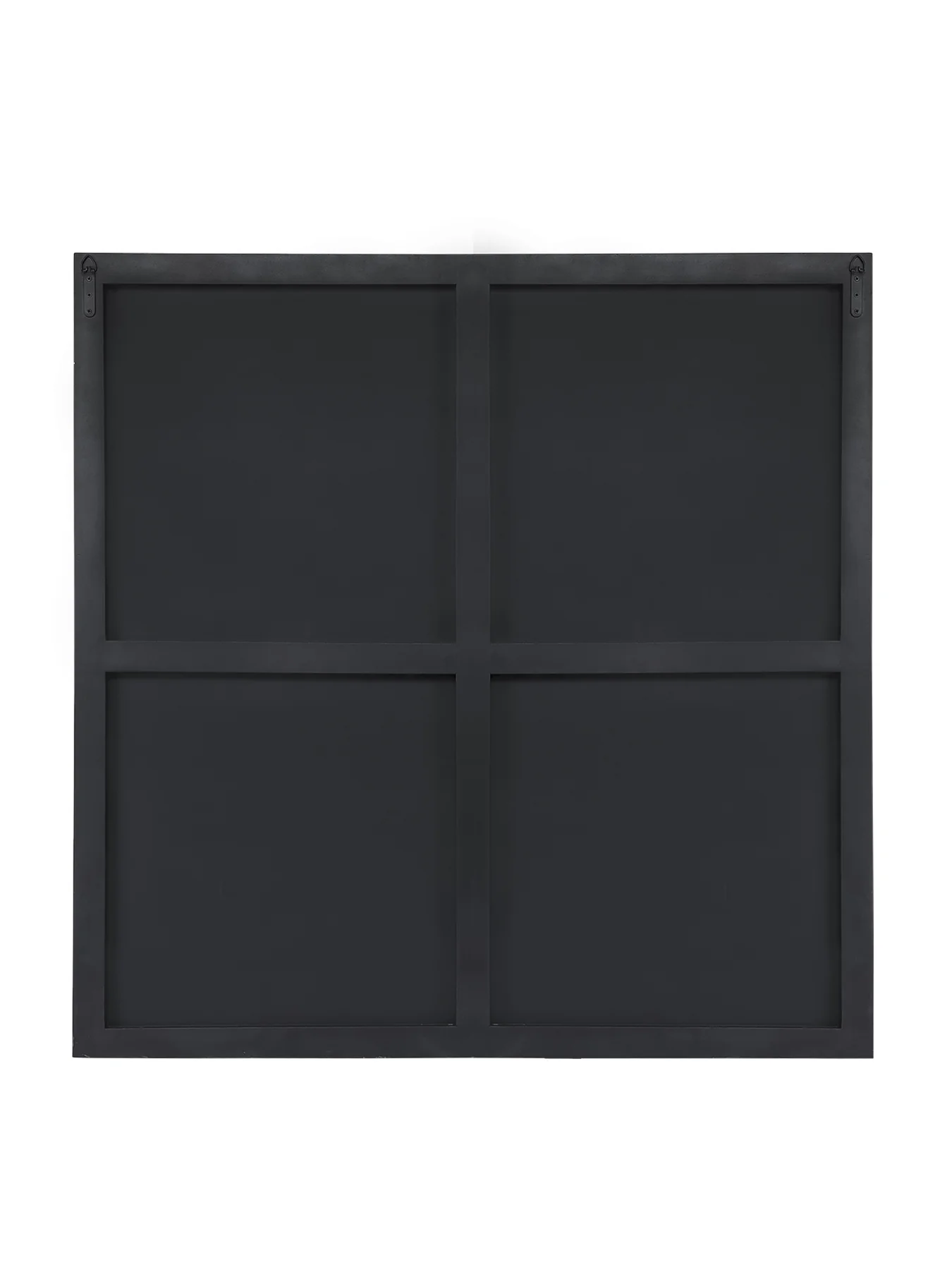 Golden Wave Geometric Wall Art 120x120cm Black - Image 2