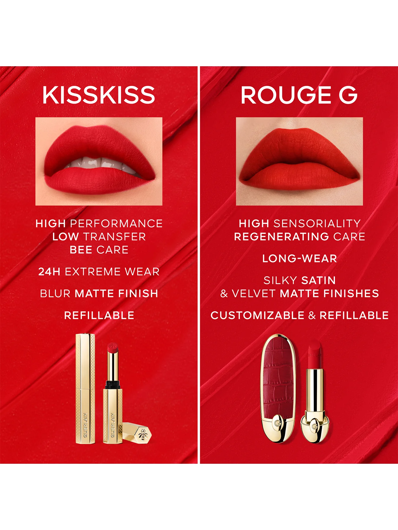 KissKiss Honey Infused Intense Lipstick Refill - Image 104