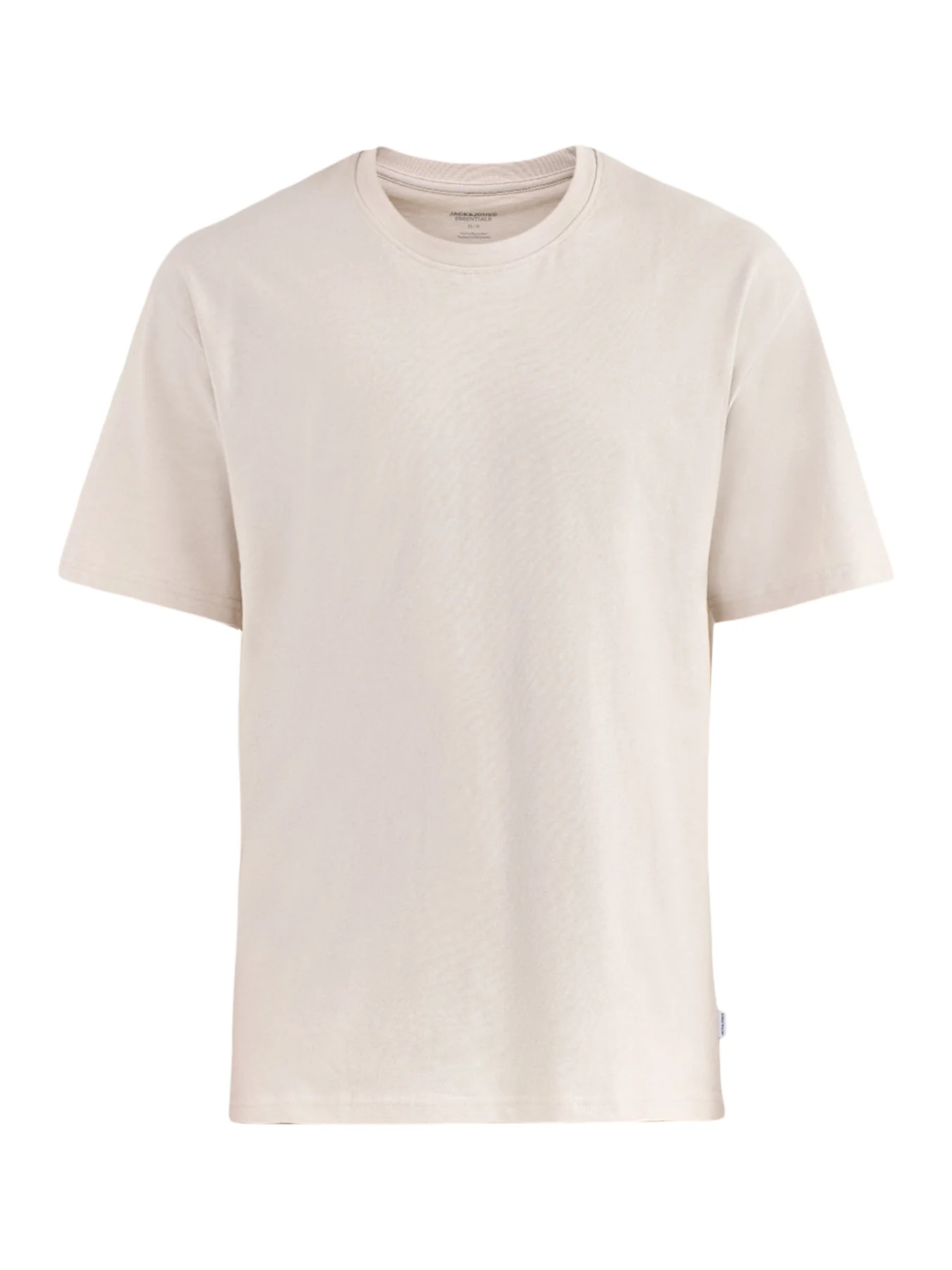 Organic Basic T-Shirt Cream
