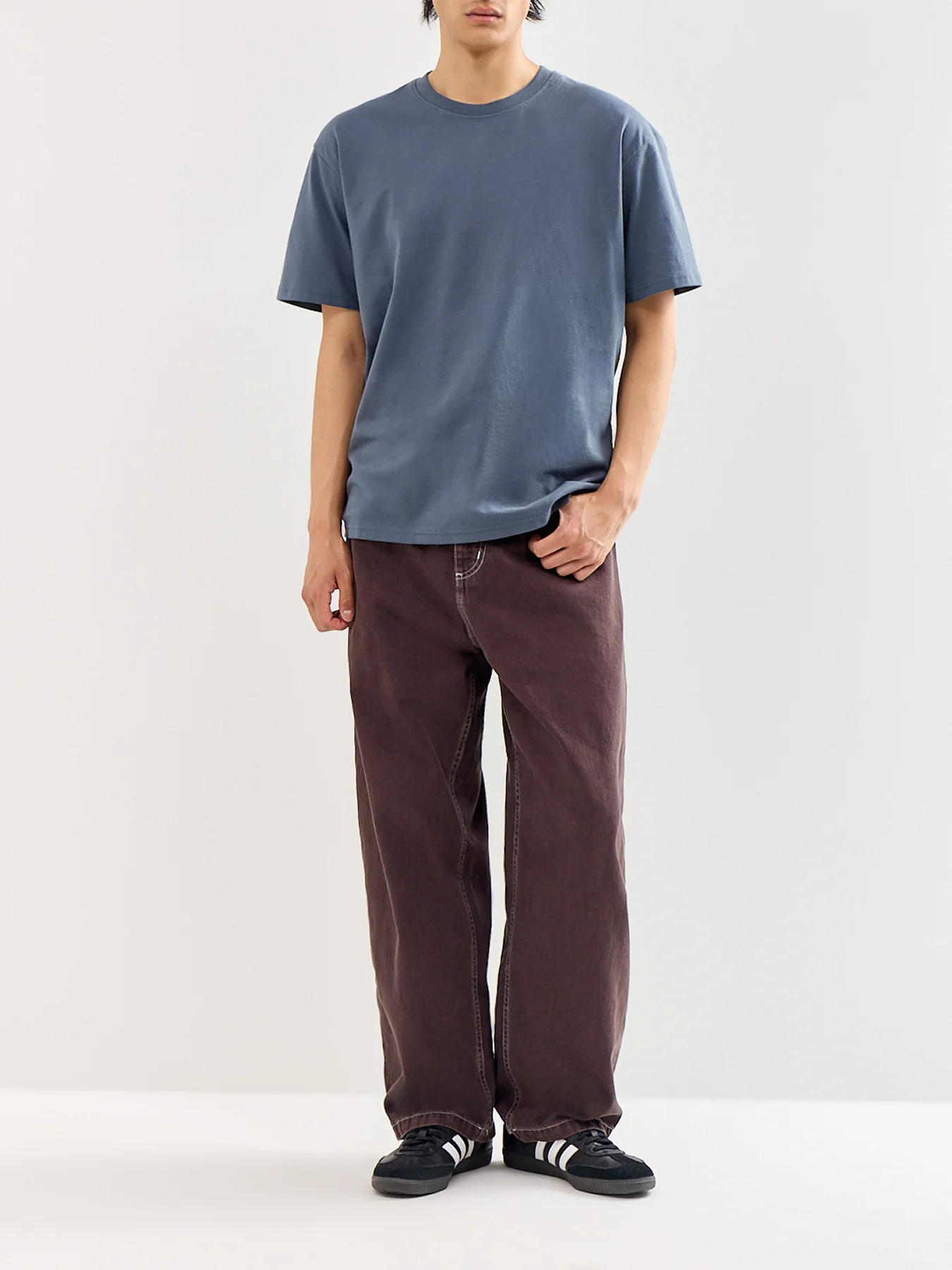 Organic Relaxed Fit T-Shirt Grey - Image 2